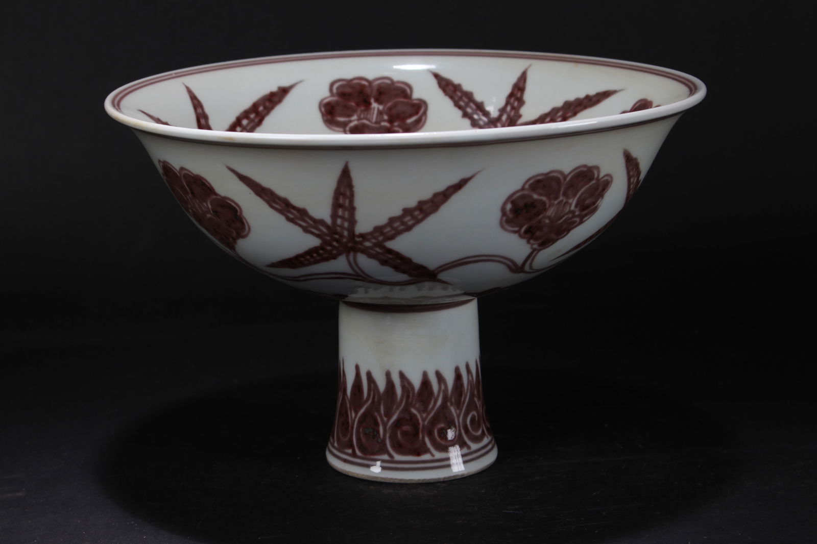 A Chinese Tall-end Porcelain Fortune Bowl (1 of 6)