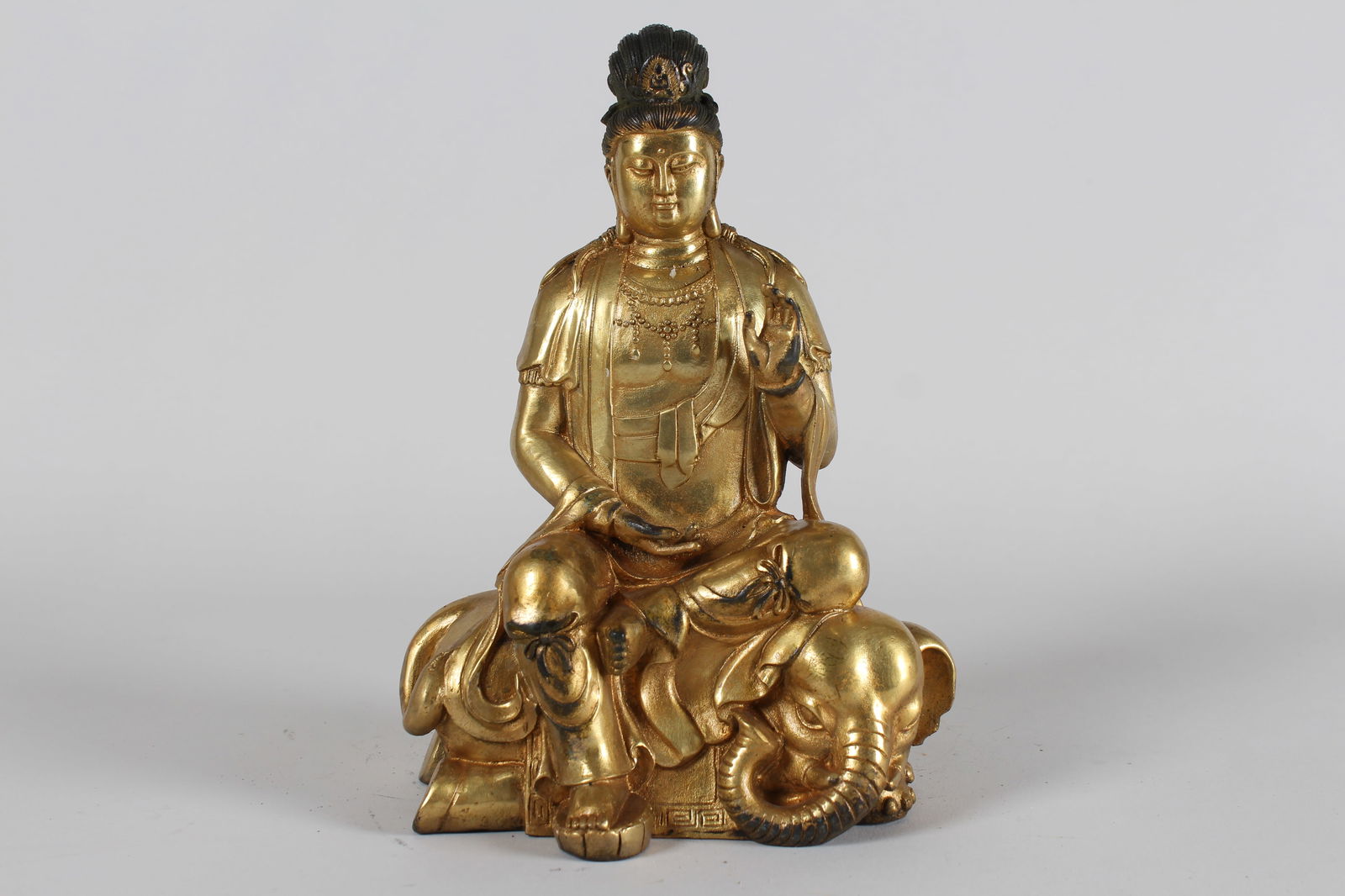 Chinese Vividly-detailed Fortune Buddha Statue: Chinese Vividly-detailed Fortune Buddha Statue . Height: 8.25 (inch).