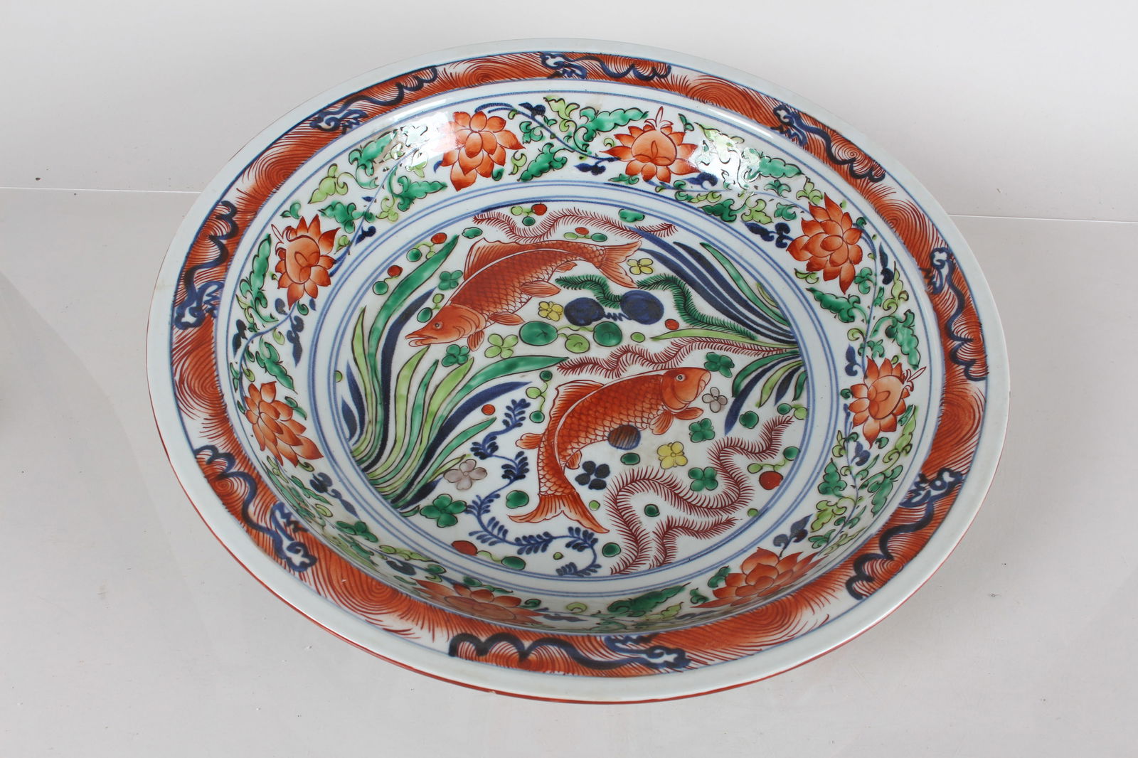 A Chinese Massive Story-telling Porcelain Fortune Plate (1 of 5)