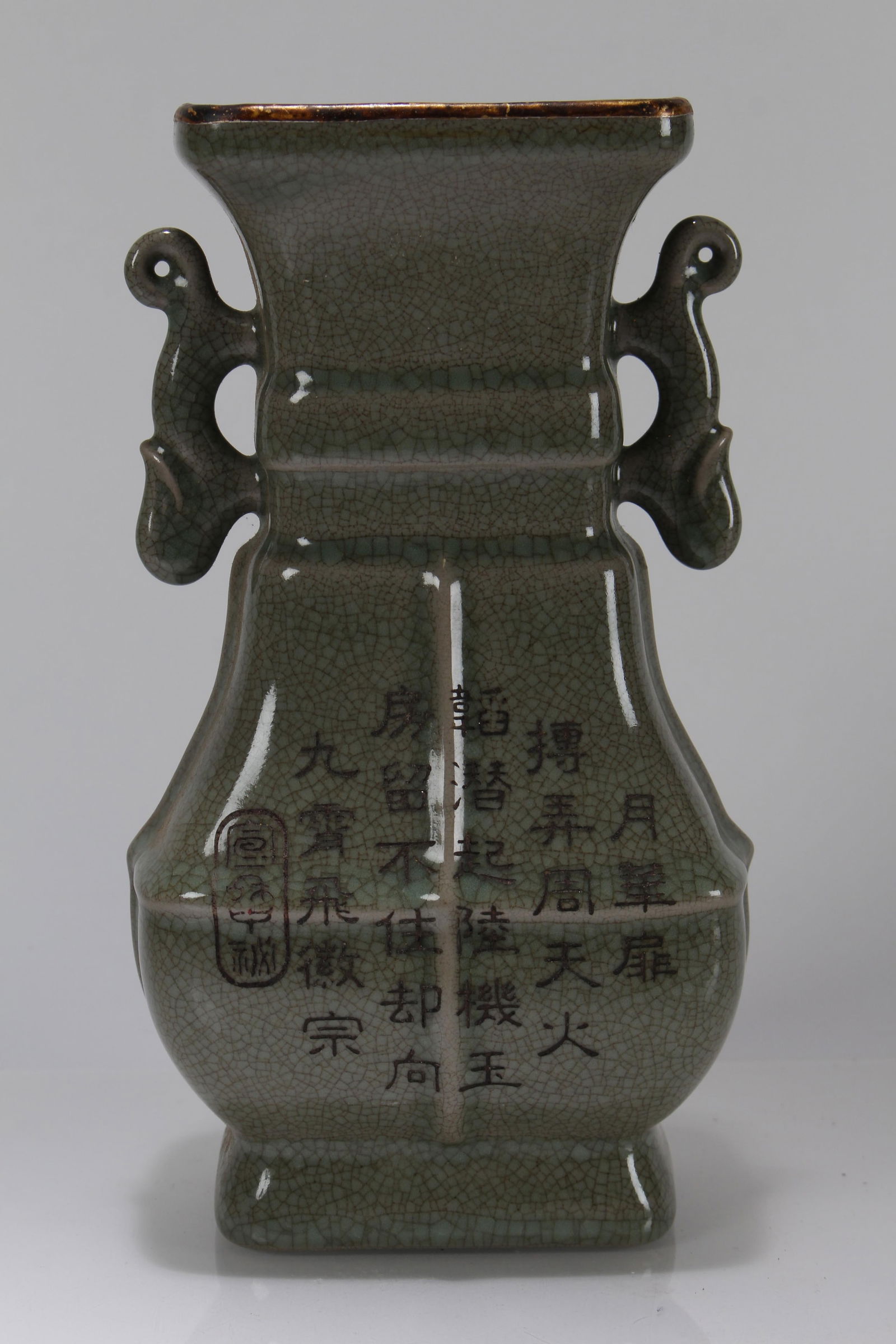 A Chinese Porcelain Fortune Vase (1 of 5)