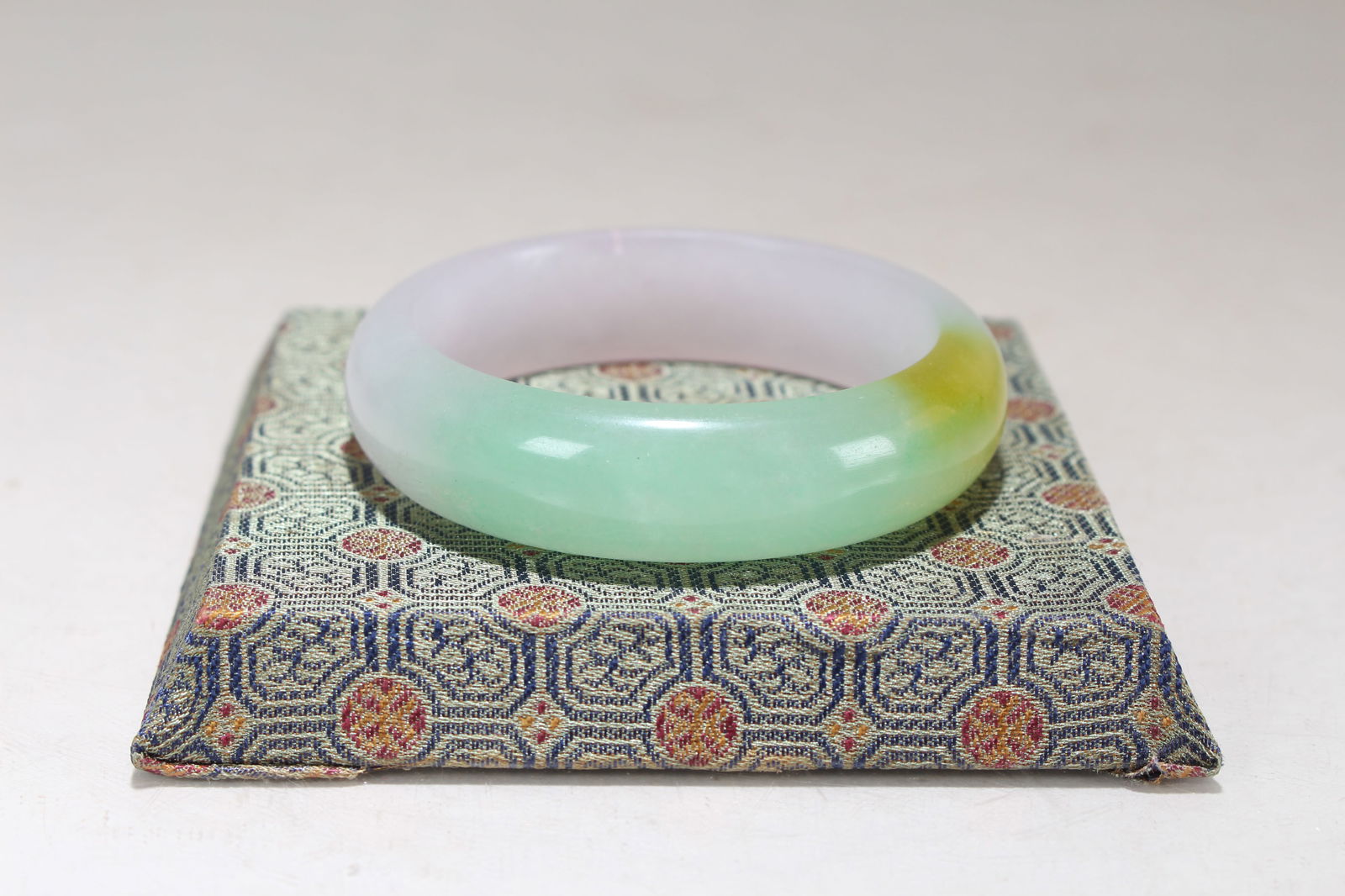A Chinese Fortune Bangle: A Chinese Fortune Bangle. Width: 2.75 (inch).