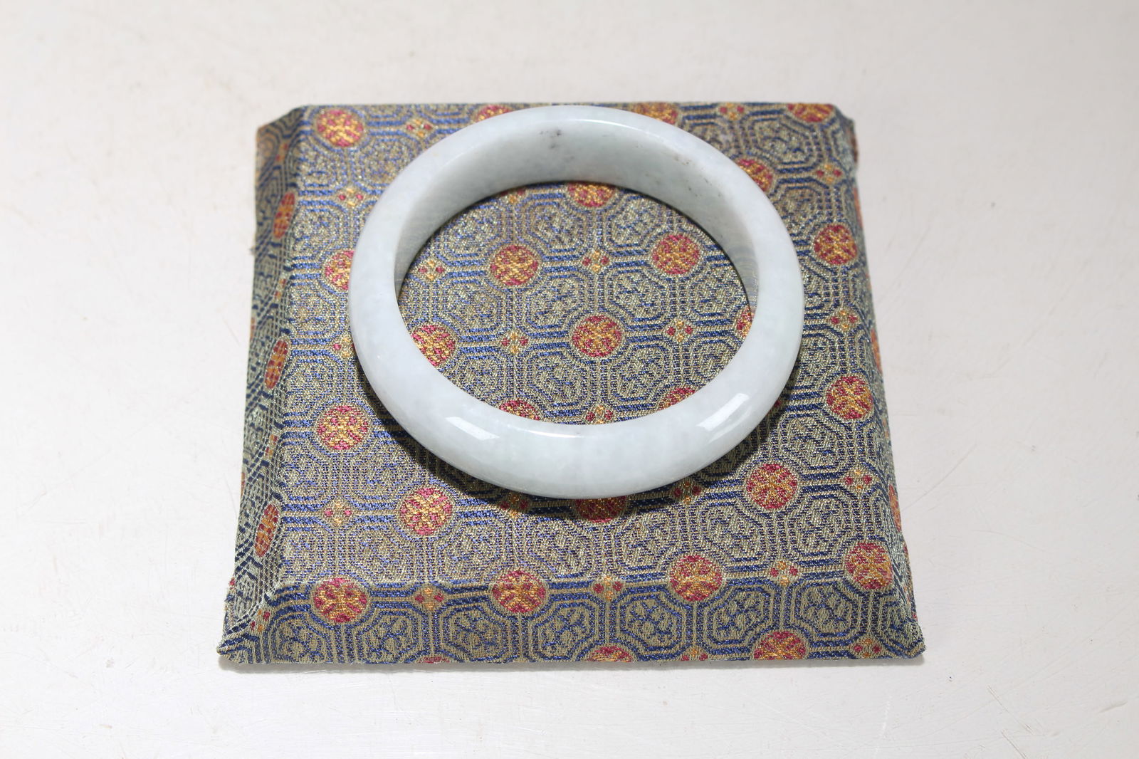 A Chinese Fortune Bangle: A Chinese Fortune Bangle. Width: 2.75 (inch).