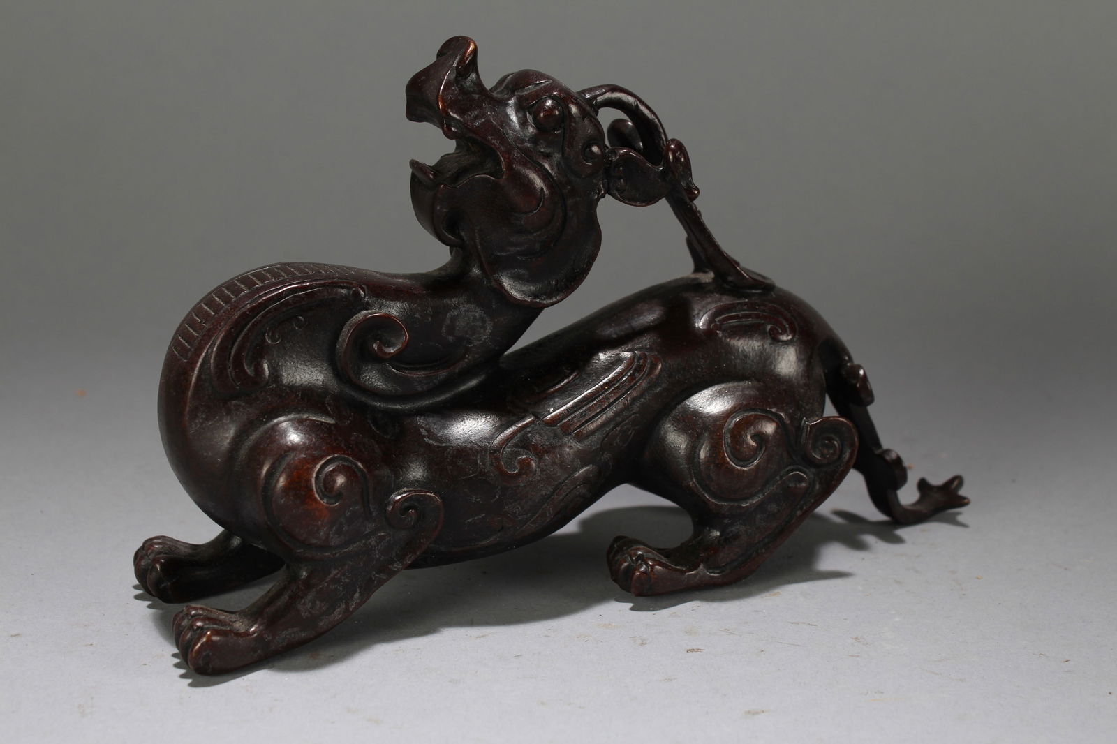 A Chinese Massive Myth-beast Fortune Statue (1 of 5)