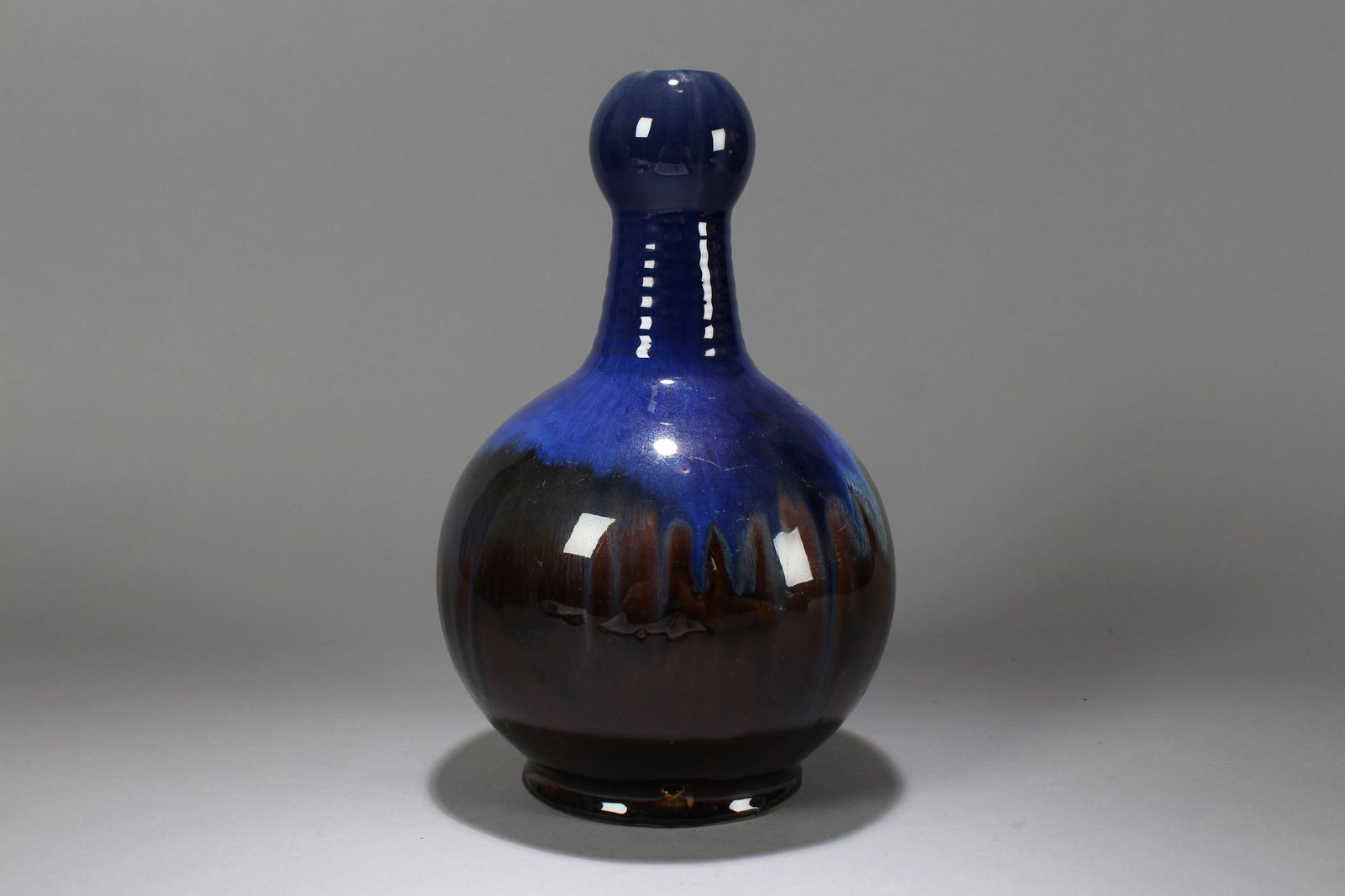 A Chinese Blue-coding Porcelain Fortune Vase (1 of 7)