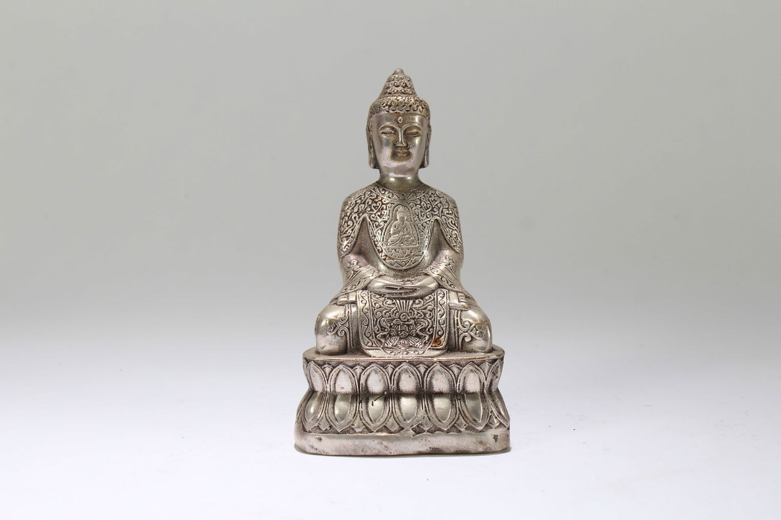 A Chinese Religious Buddha-within Fortune Buddha Statue (1 of 4)