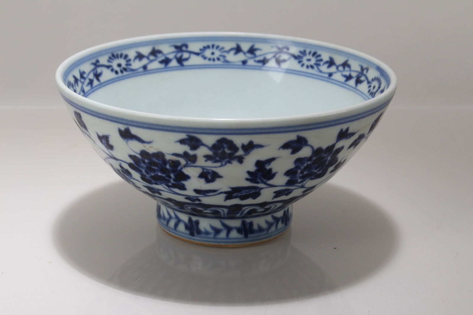 A Chinese Blue and White Porcelain Bowl (1 of 3)