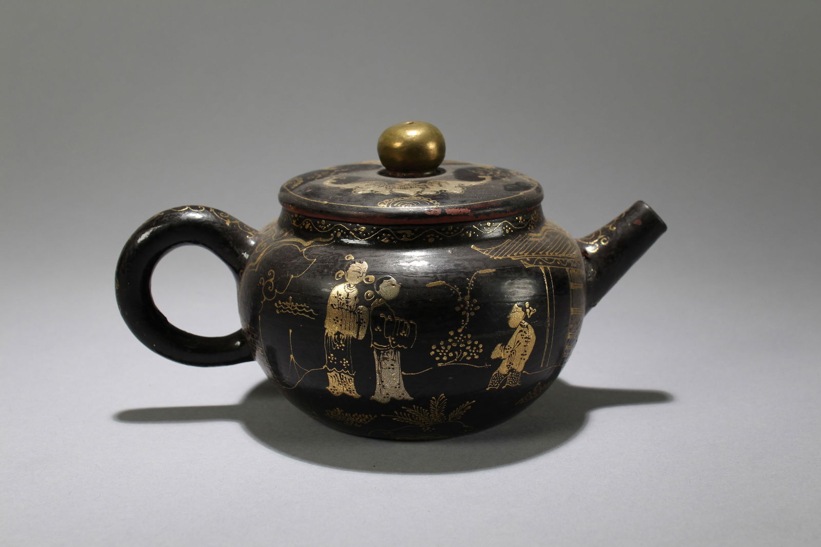 A Chinese Circular Fortune Story-telling Tea Pot (1 of 6)