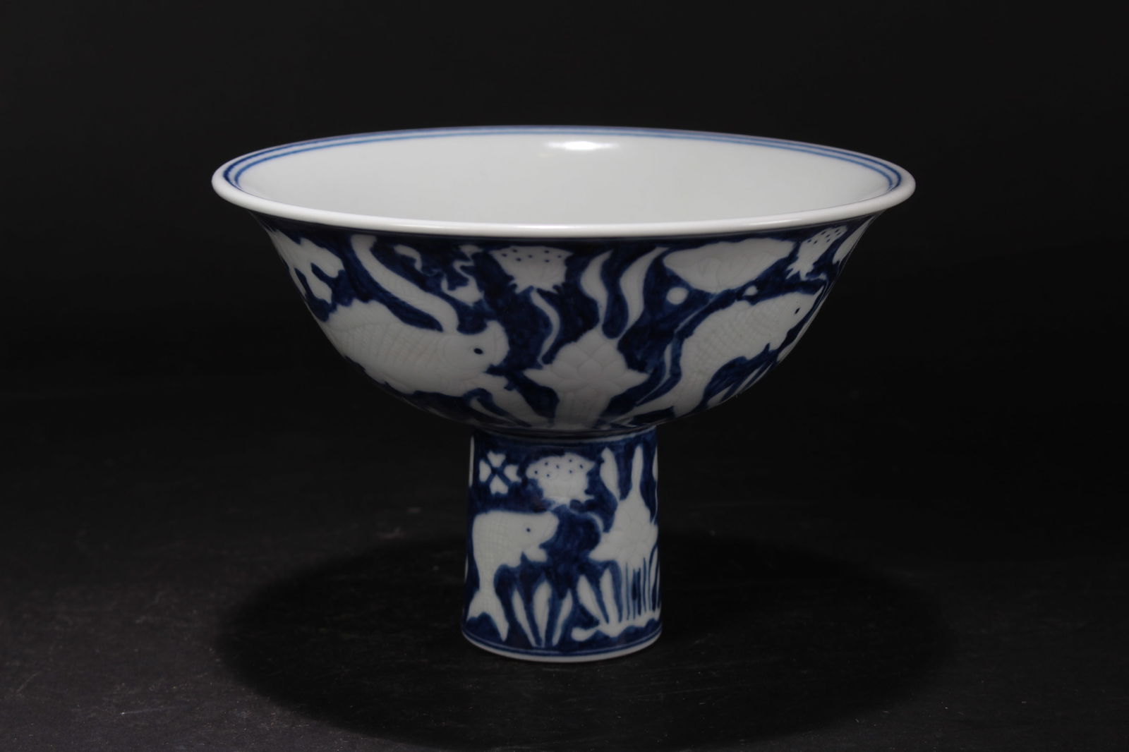 A Chinese Tall-end Aqua-fortune Porcelain Bowl (1 of 5)