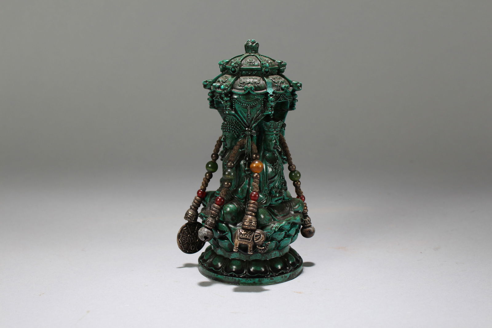 A Chinese Religious Fortune Buddha Statue - 2