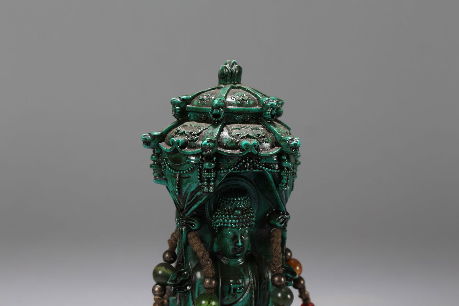 A Chinese Religious Fortune Buddha Statue - 4