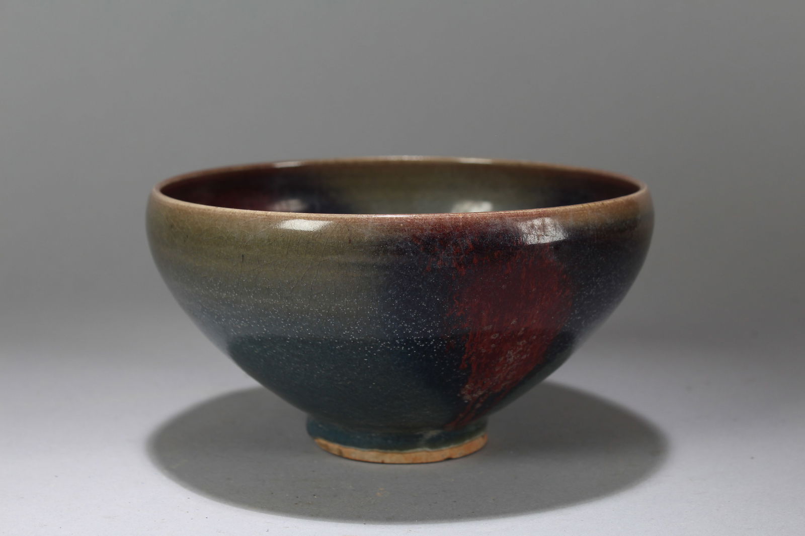 A Chinese Color-changed Porcelain Fortune Bowl (1 of 5)