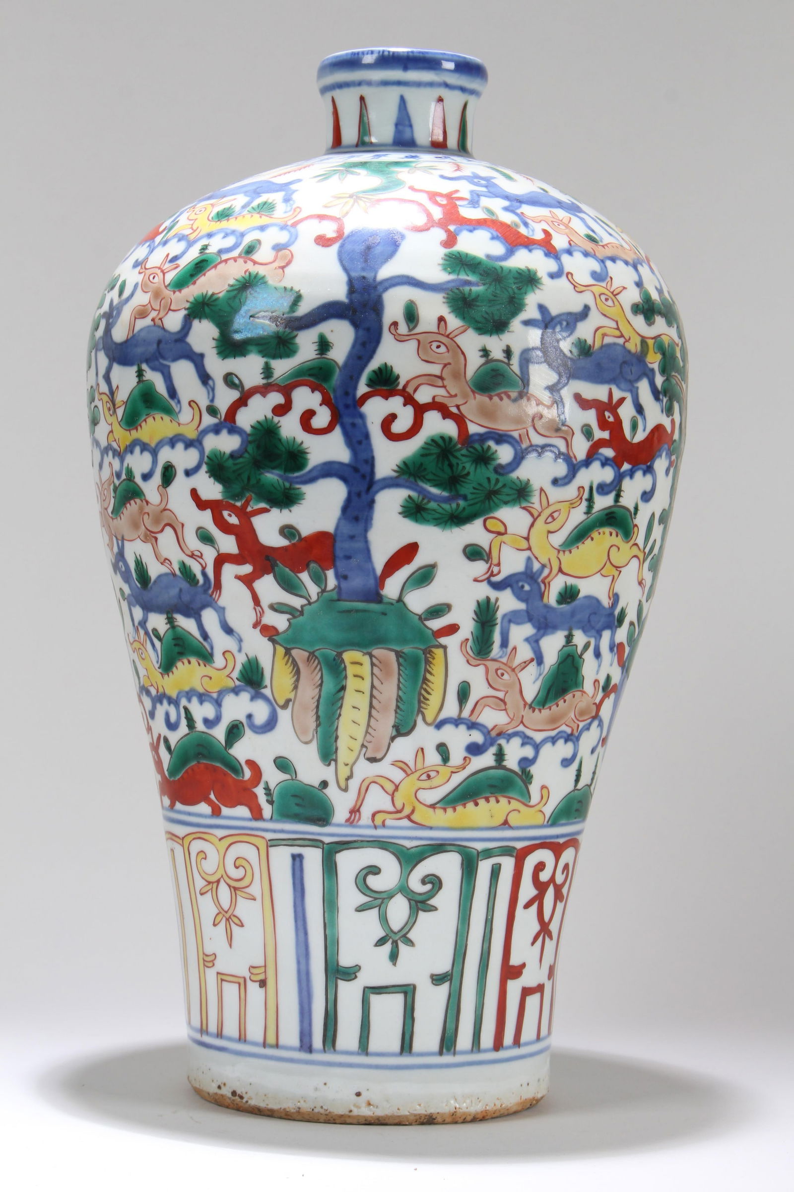 A Chinese Detailed Fortune Porcelain Vase (1 of 5)