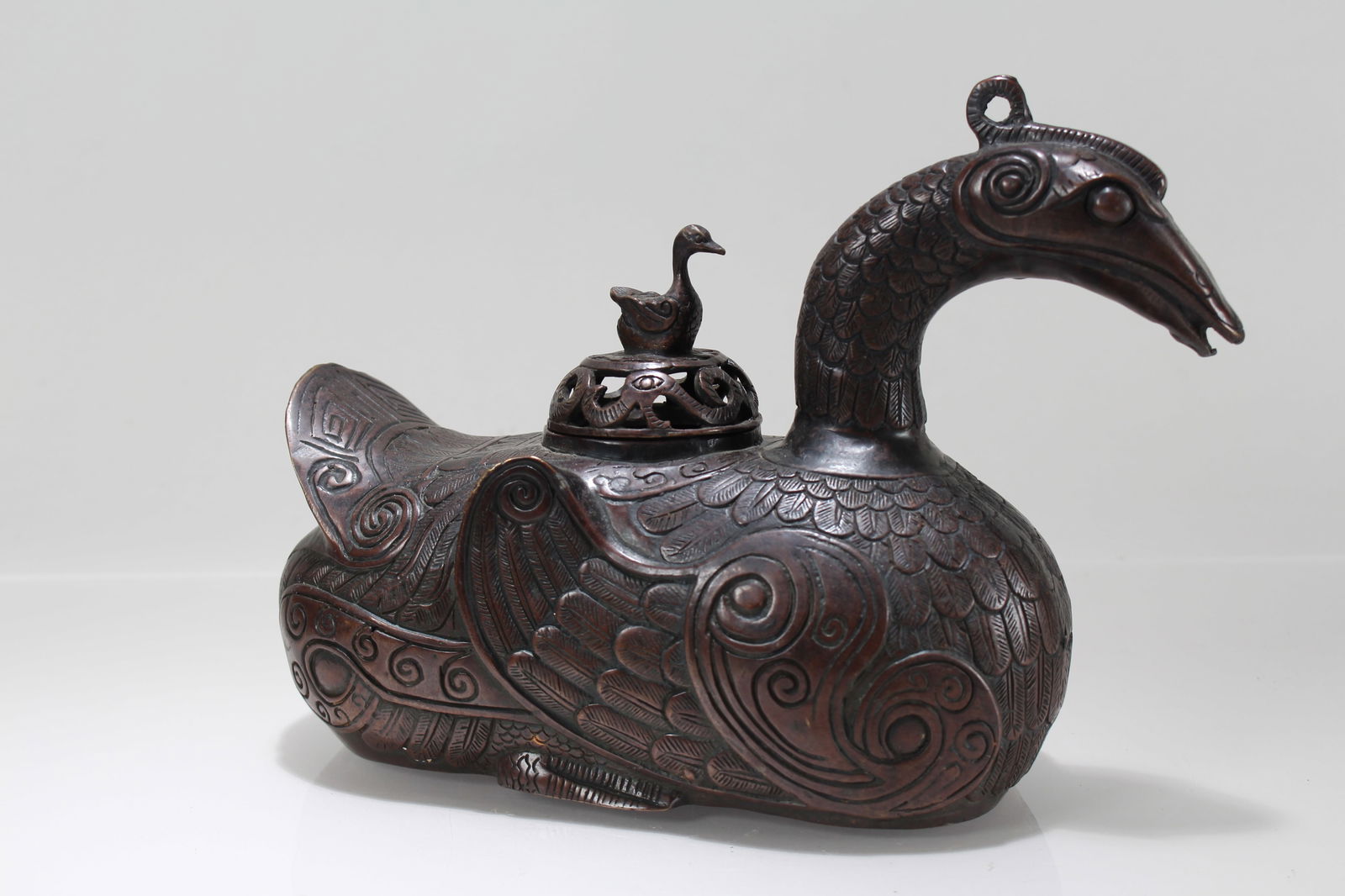 A Chinese Religious Myth-beast Buddha Statue: A Chinese Religious Myth-beast Buddha Statue. Height: 6.5 (inch). Length: 9 (inch). Width: 3.5 (inch).