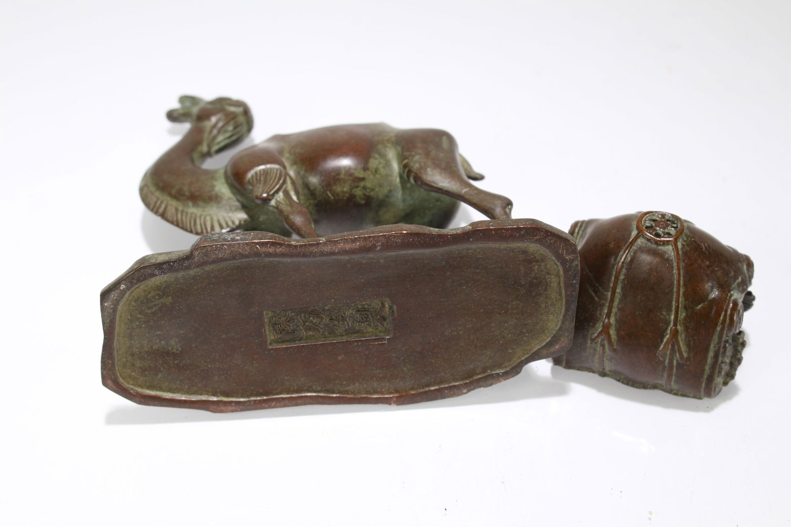 A Chinese Fortune Camel Statue - 4