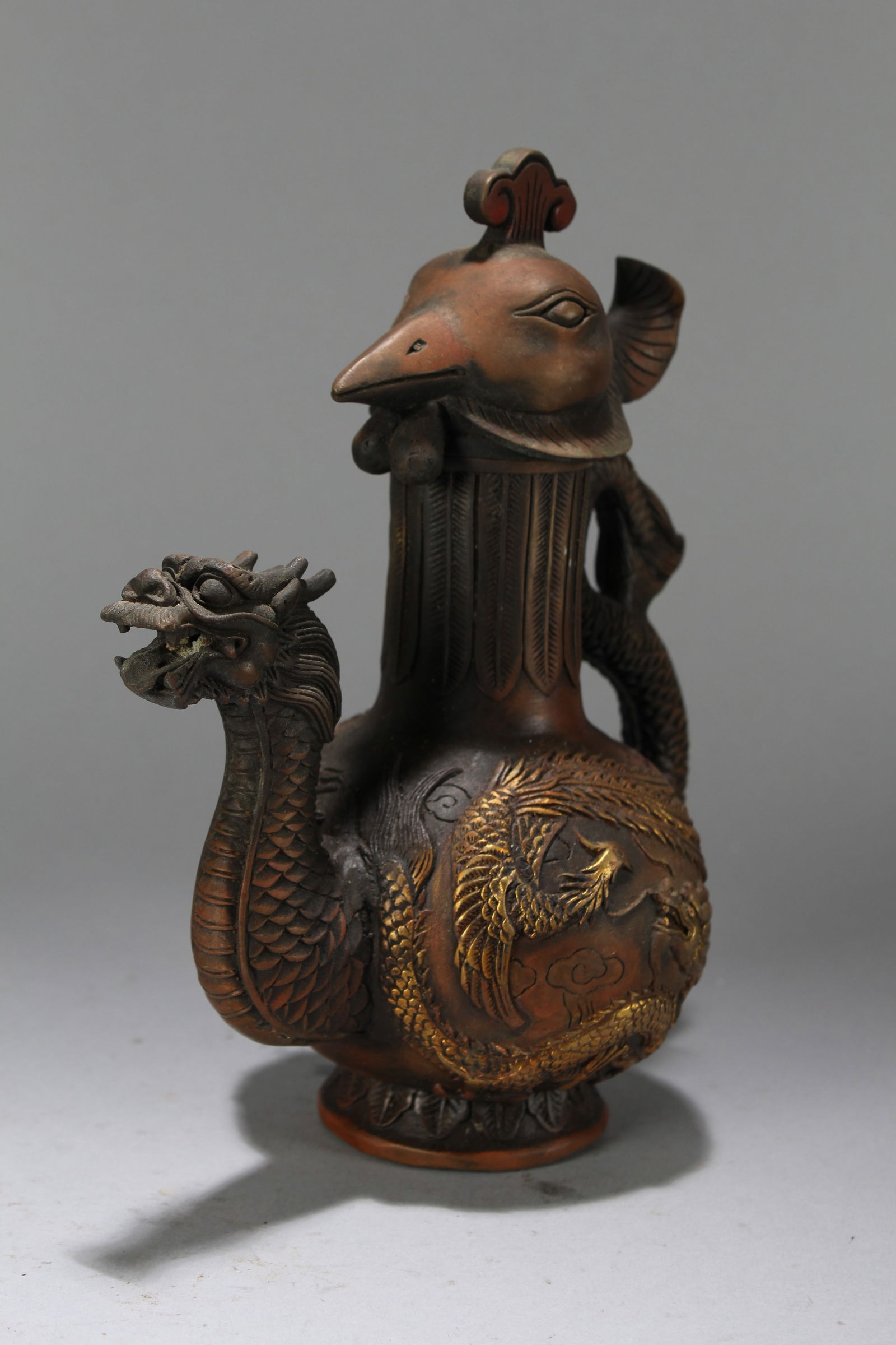 A Chinese Dragon-decorating Religious Ewer - 2