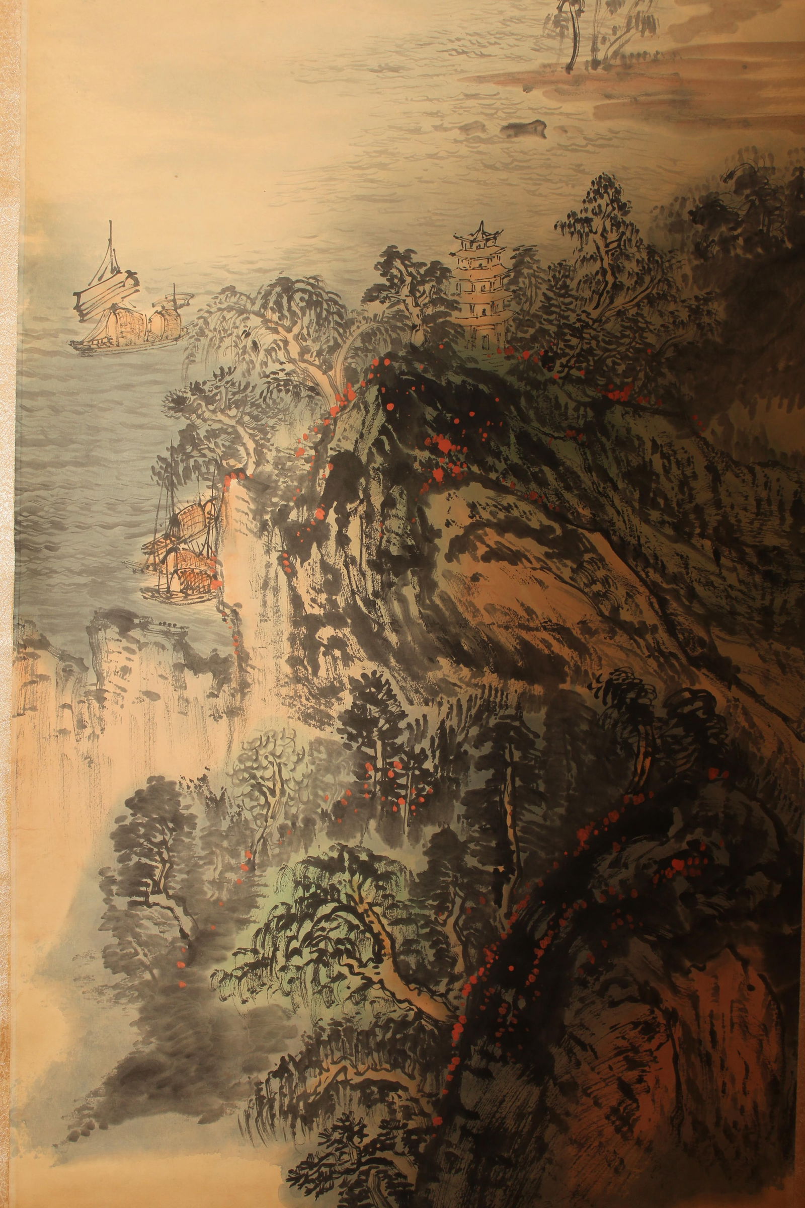 A Chinese Poetry-framing Fortune Scroll - 2