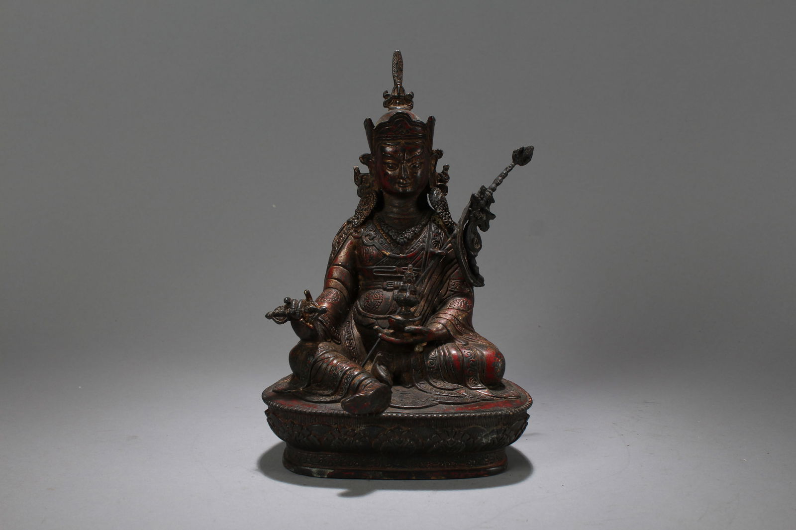 A Chinese Religious Fortune Buddha Statue (1 of 6)