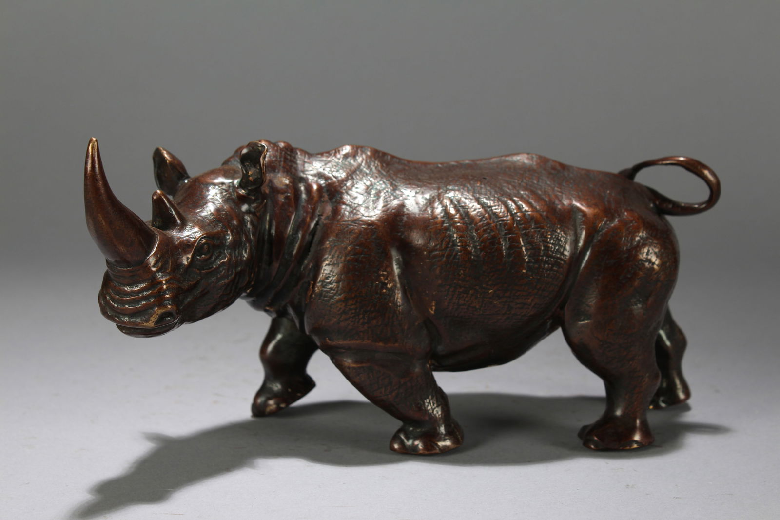 A Chinese Vividly-detailed Religious Myth-beast Fortune Statue: A Chinese Vividly-detailed Religious Myth-beast Fortune Statue. Height : 4.5 (inch). Width : 5.5 (inch). Length : 3.8 (inch).