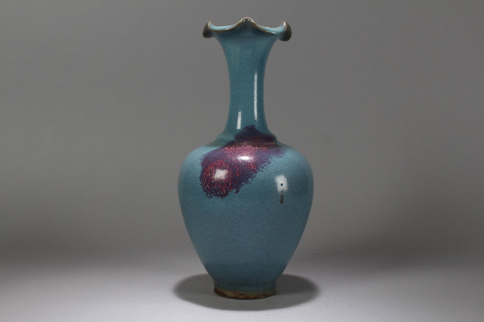 A Chinese Color-changed Porcelain Fortune Vase: A Chinese Color-changed Porcelain Fortune Vase. Height: 12.5 (inch). Width: 6 (inch).