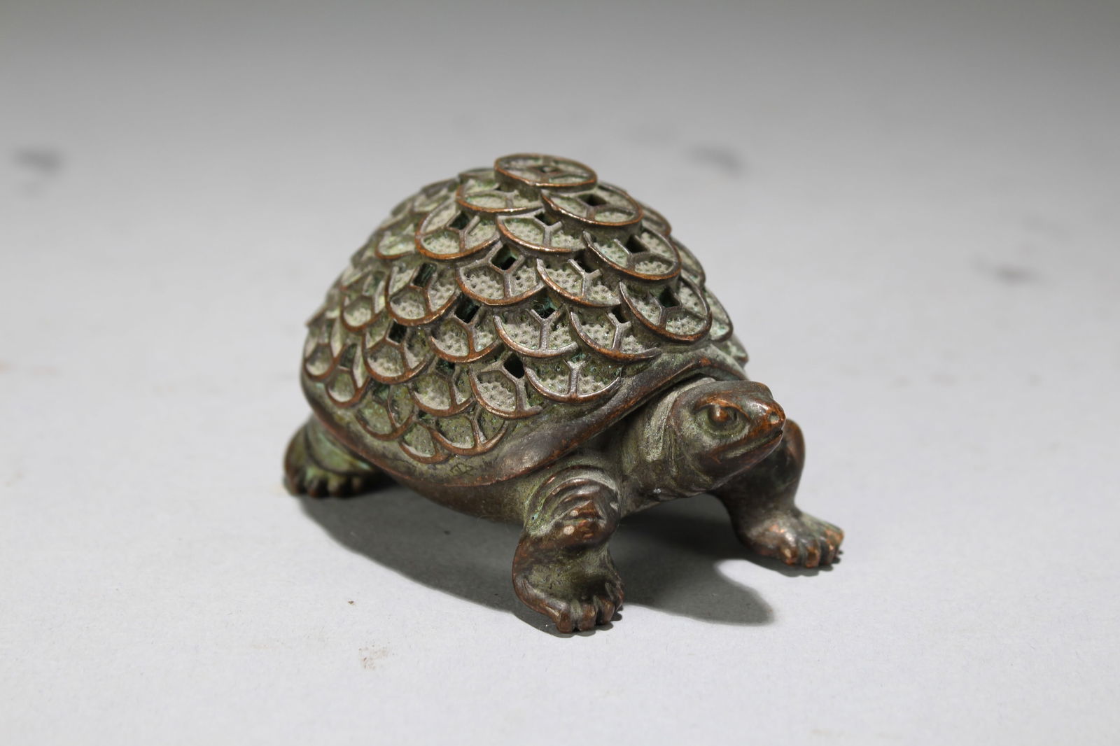 A Chinese Religious Fortune Statue: A Chinese Religious Fortune Statue. Height : 2 (inch). Width : 2.75 (inch). Length : 2 (inch).