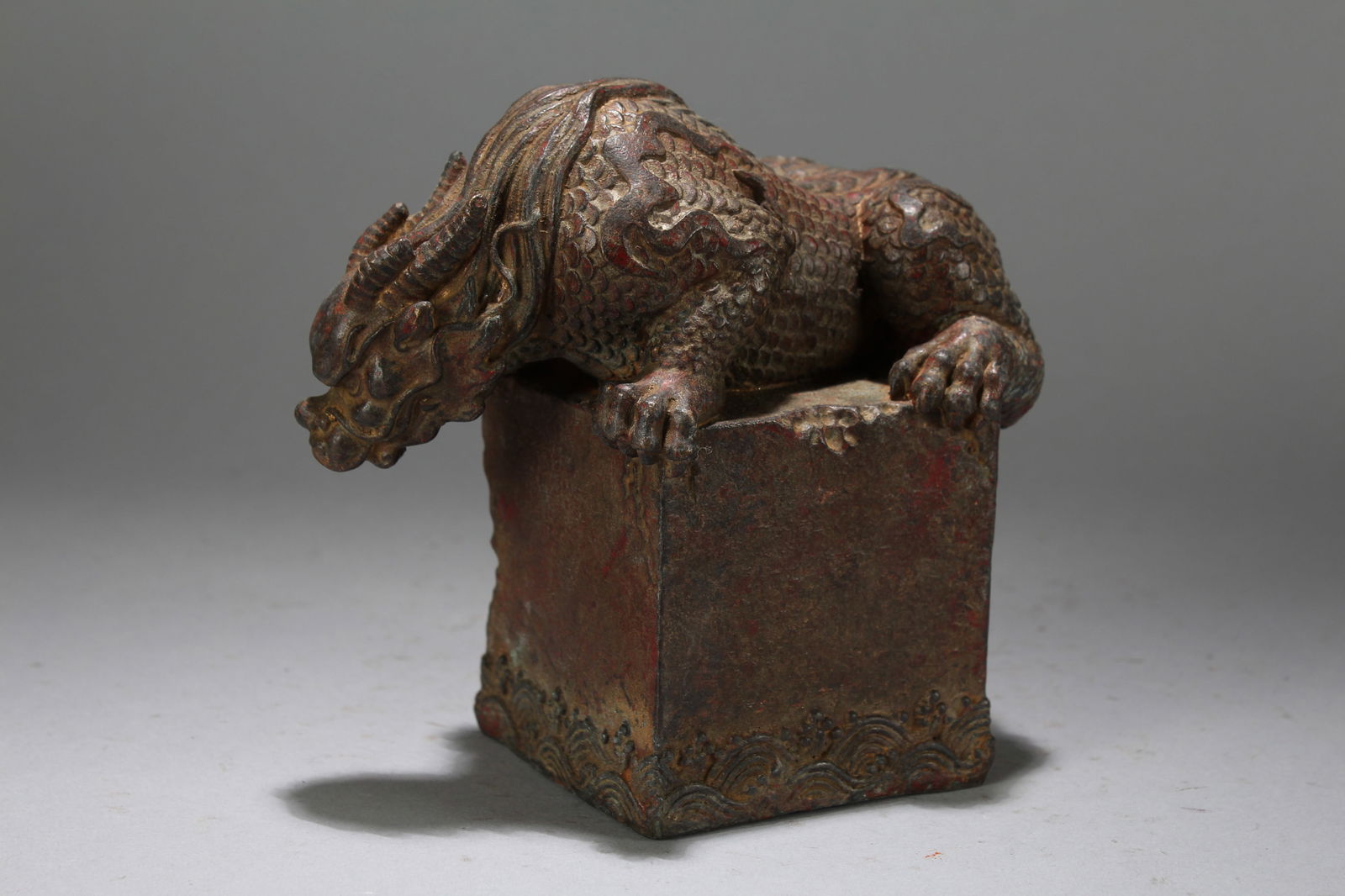 A Chinese Square-based Myth-beast Seal - 2