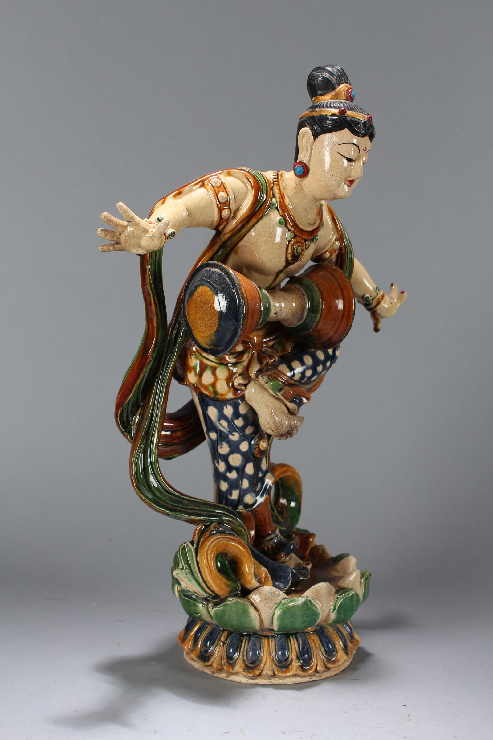 A Chinese Religious Fortune Buddha Statue - 2