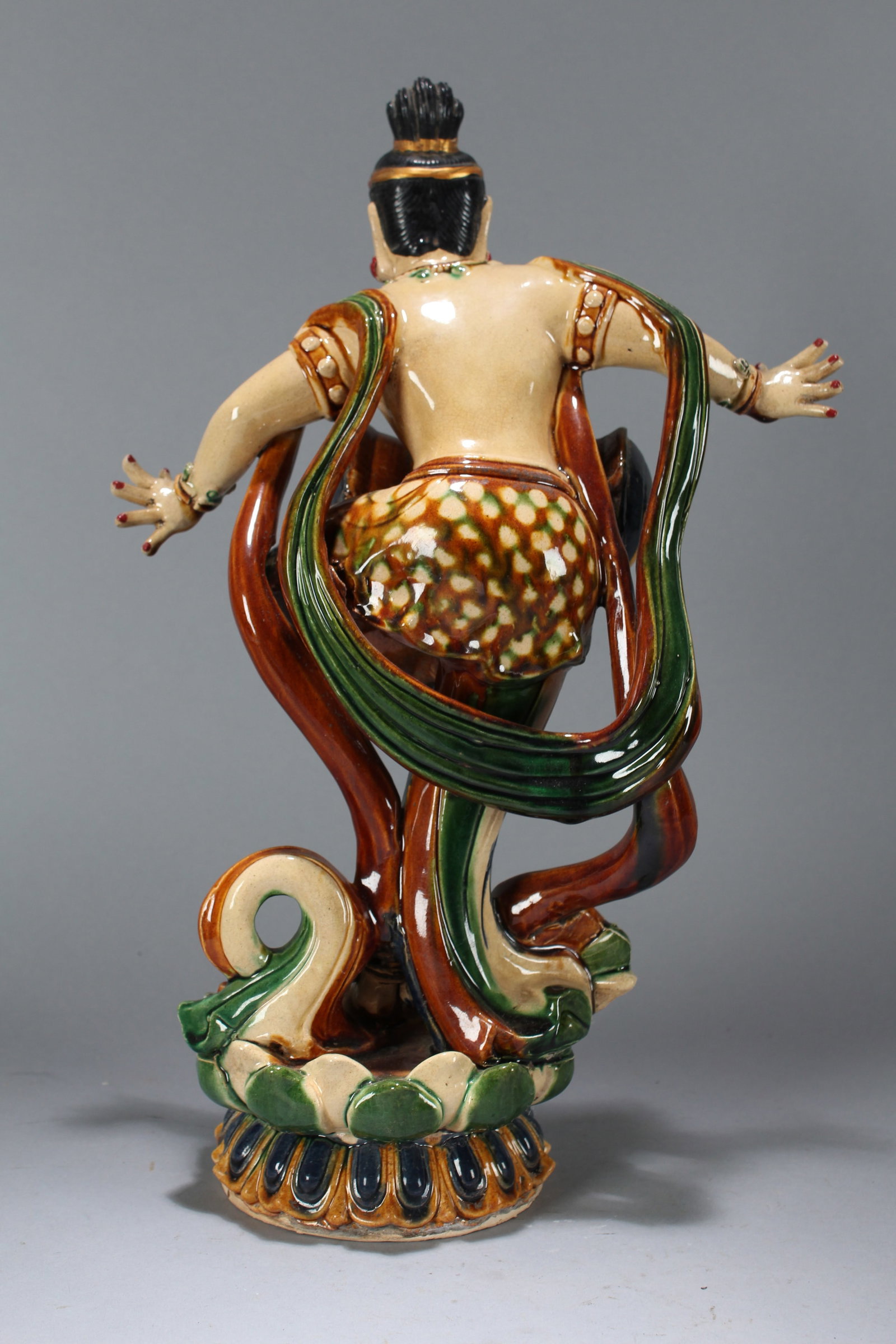 A Chinese Religious Fortune Buddha Statue - 3