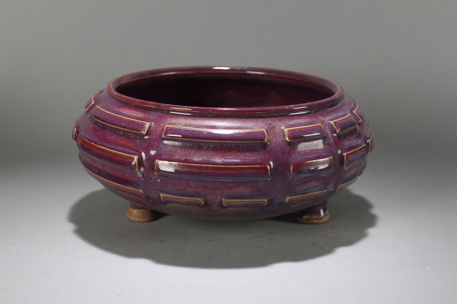 A Chinese Circular Massive Porcelain Fortune Bowl: A Chinese Circular Massive Porcelain Fortune Bowl. Height : 5 (inch). Opening Diameter : 11.5 (inch).