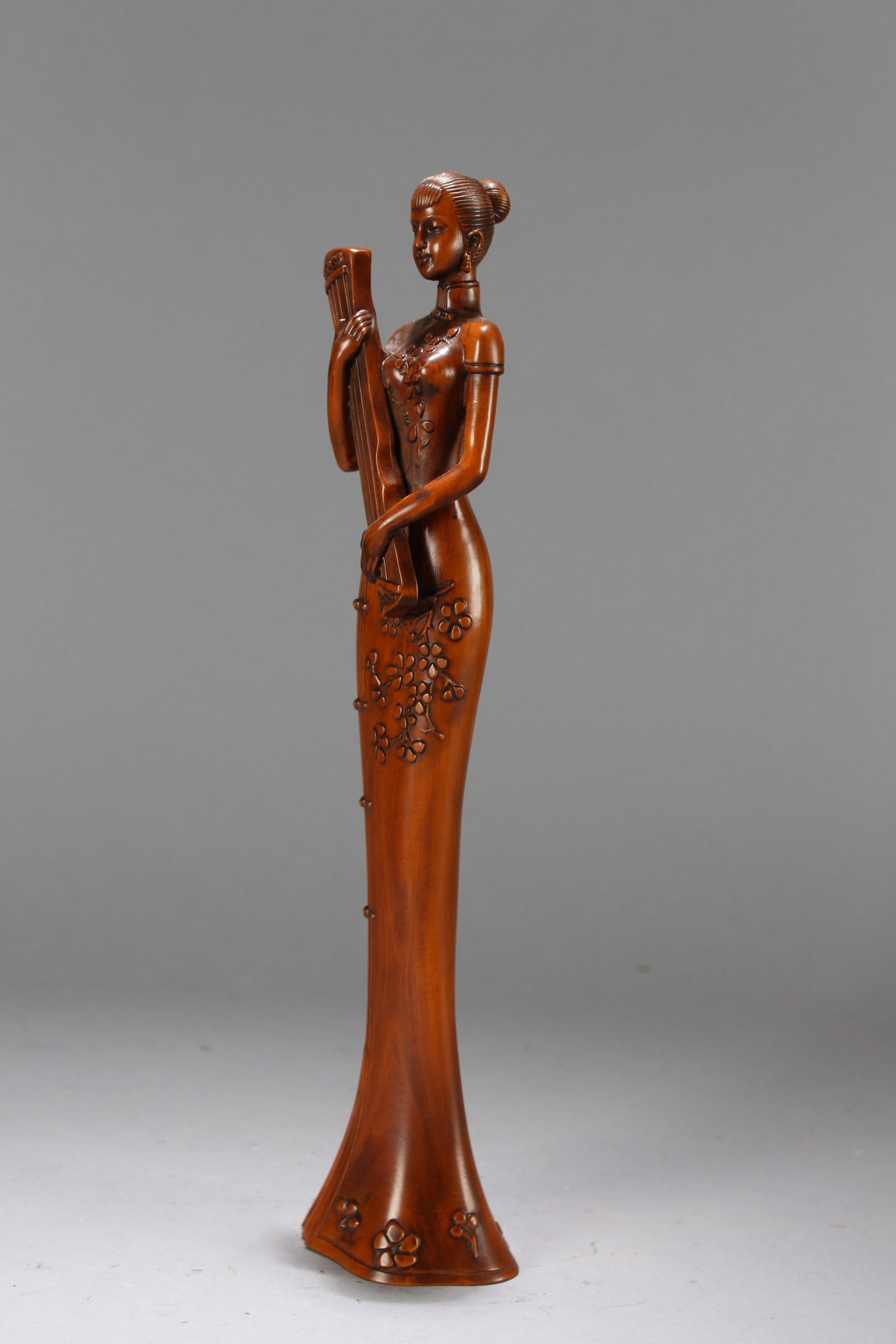 A Chinese Religious Fortune Buddha Statue - 4