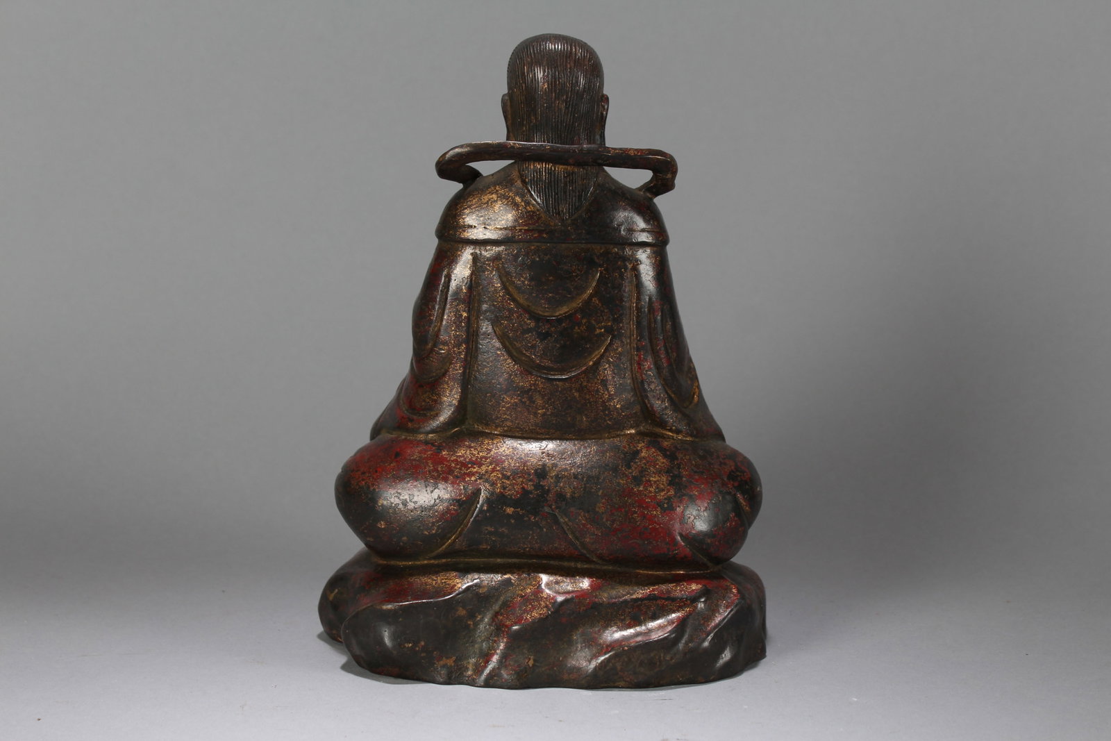 A Chinese Religious Fortune Buddha Statue - 3