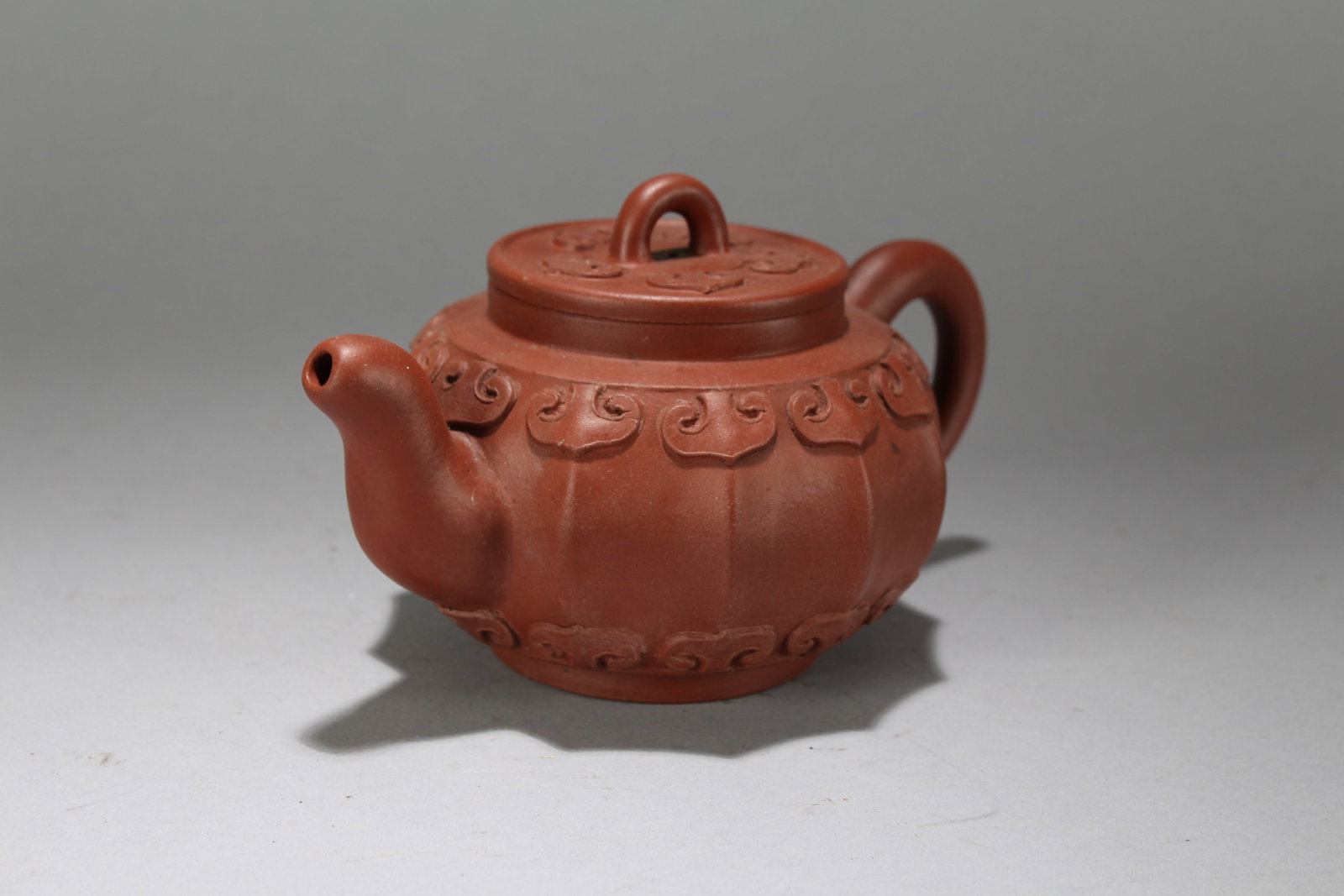 A Chinese Lidded Fortune Religious Tea Pot - 2