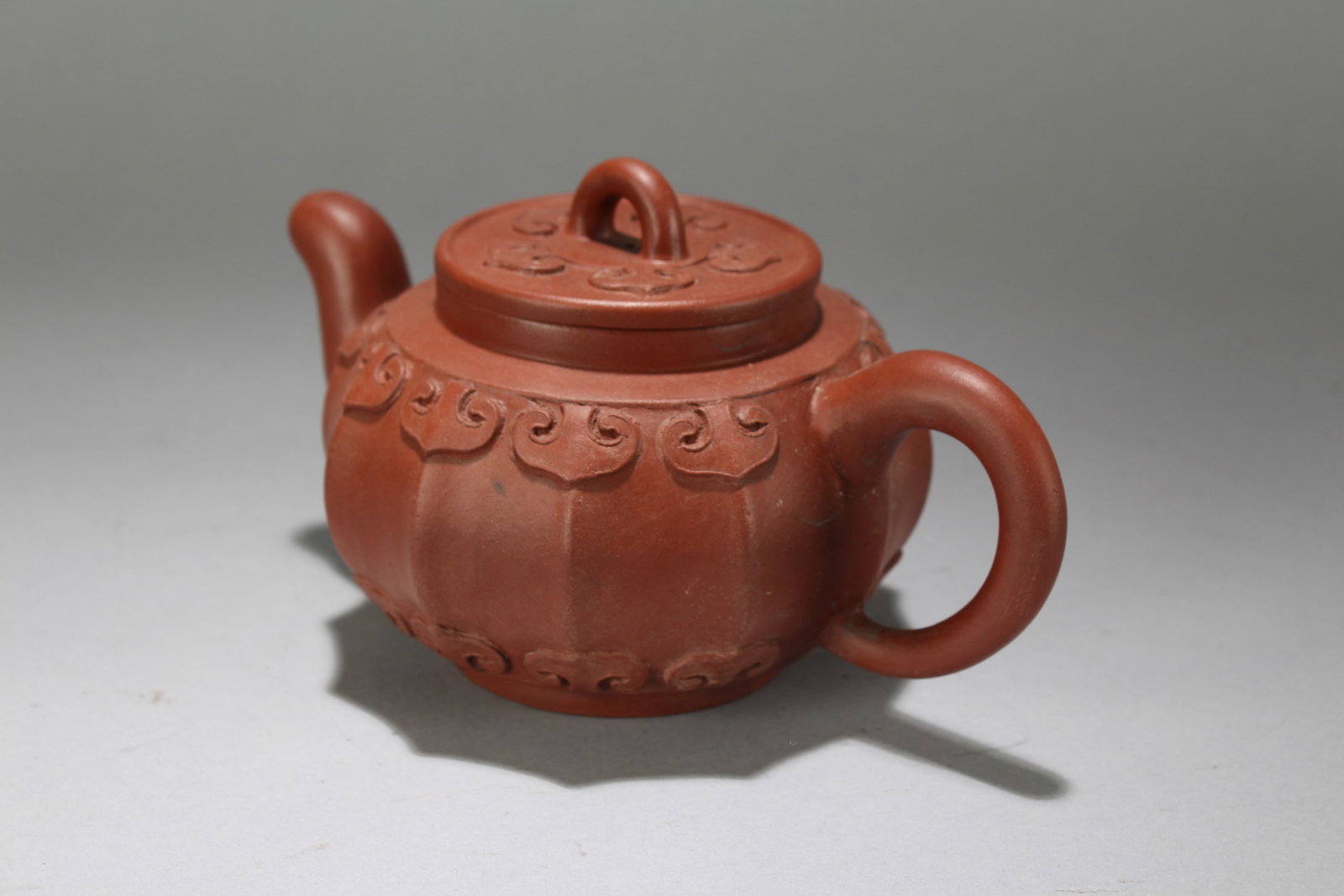 A Chinese Lidded Fortune Religious Tea Pot - 3