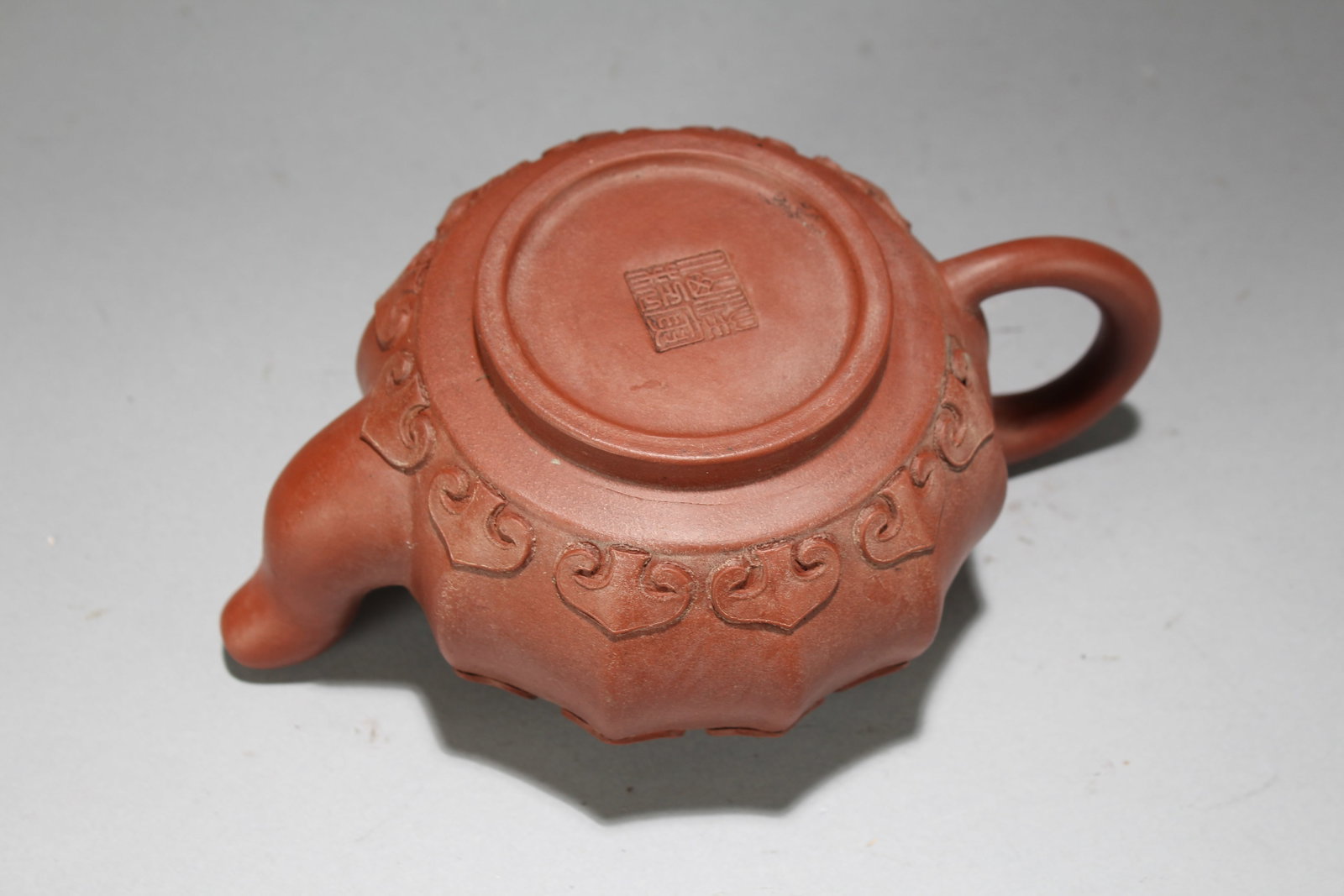 A Chinese Lidded Fortune Religious Tea Pot - 5