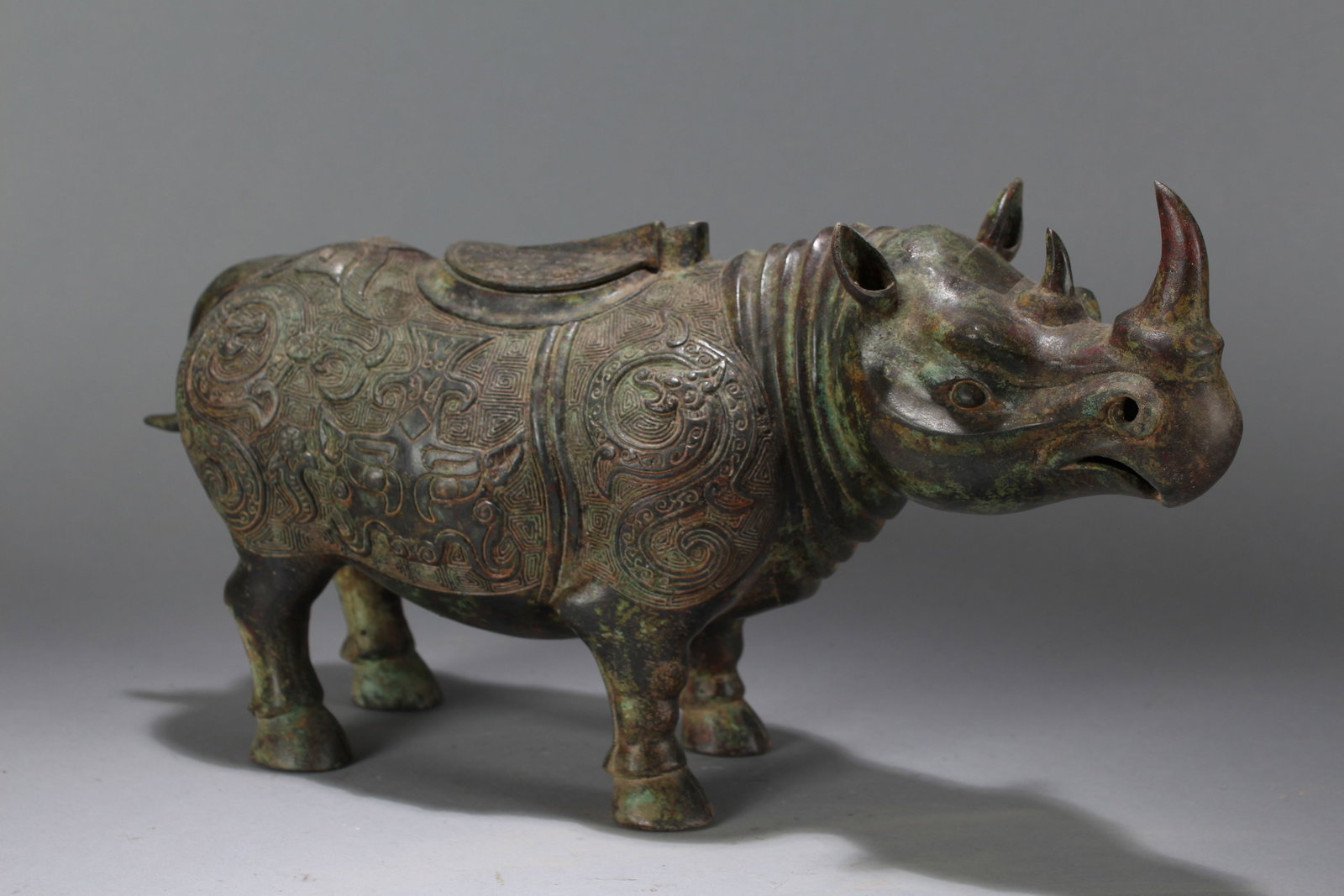 A Chinese Myth-beast Anicent-framing Fortune Statue: A Chinese Myth-beast Anicent-framing Fortune Statue. Height : 7.5 (inch). Width : 13.4 (inch). Length : 4 (inch).