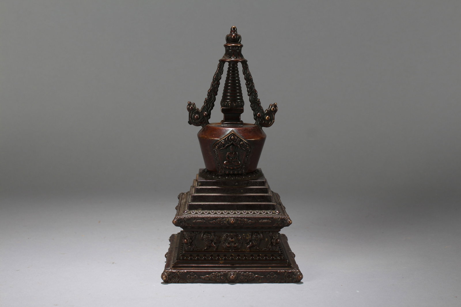 A Chinese Square-based Religious Fortune Censer - 3