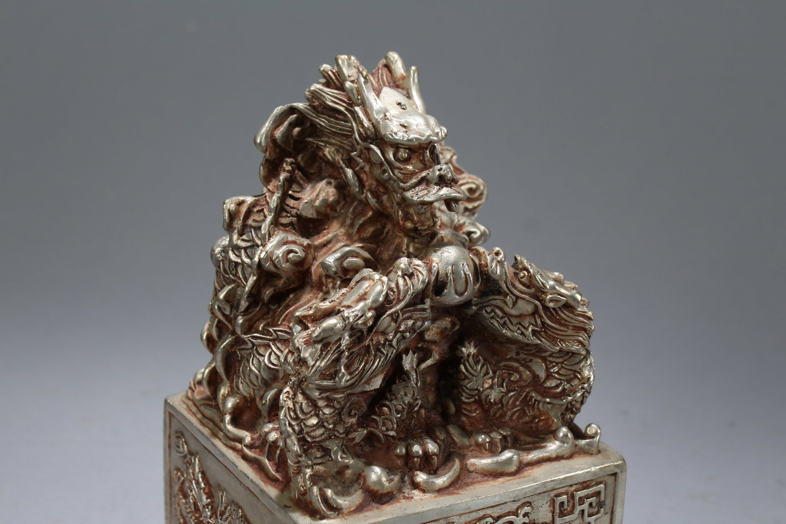 A Chinese Square-based Religious Fortune Seal - 4