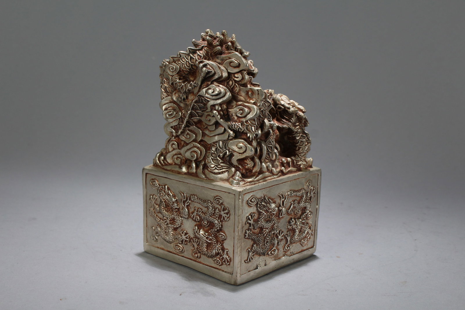 A Chinese Square-based Religious Fortune Seal - 5