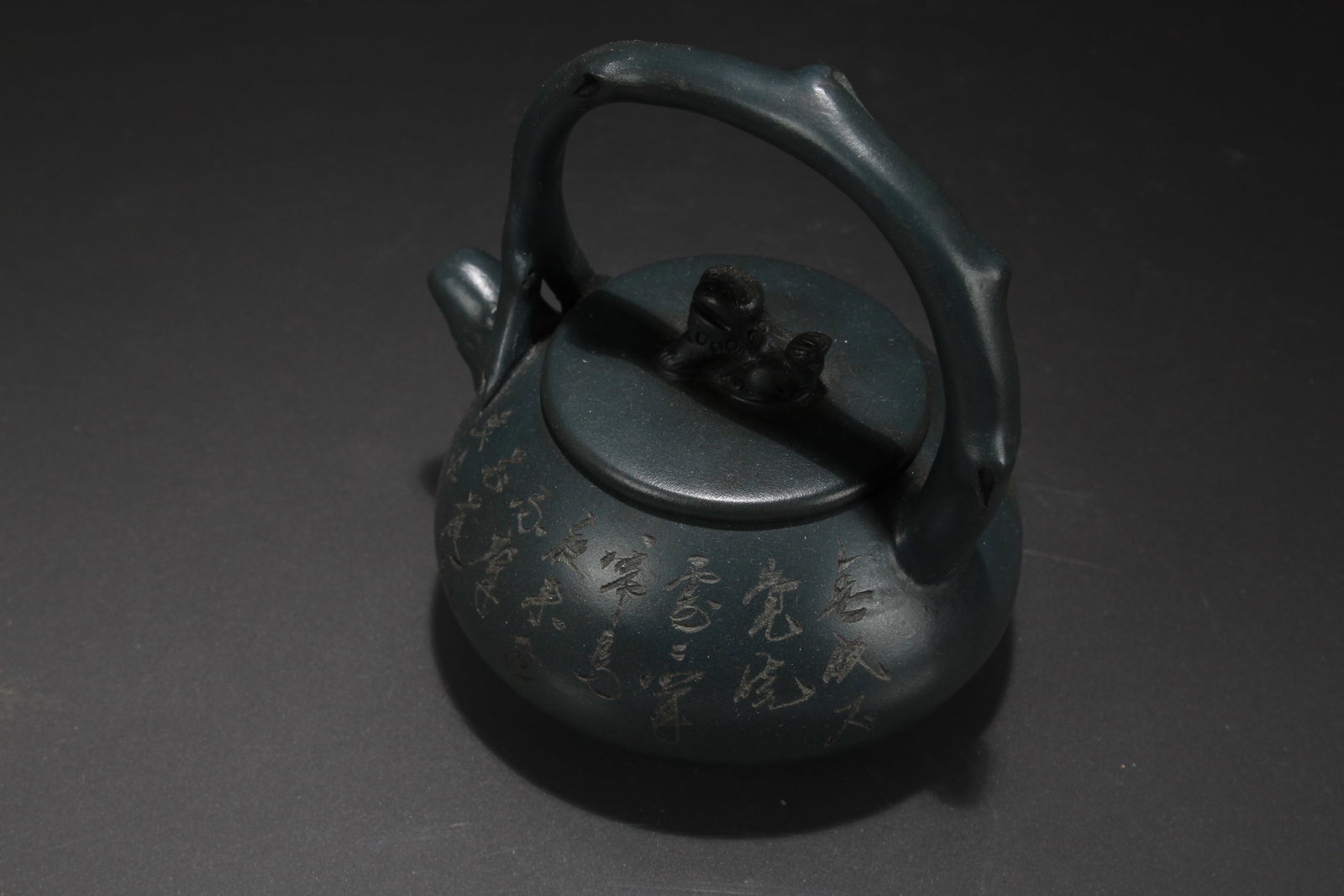 A Chinese High-handled Tea Pot - 2