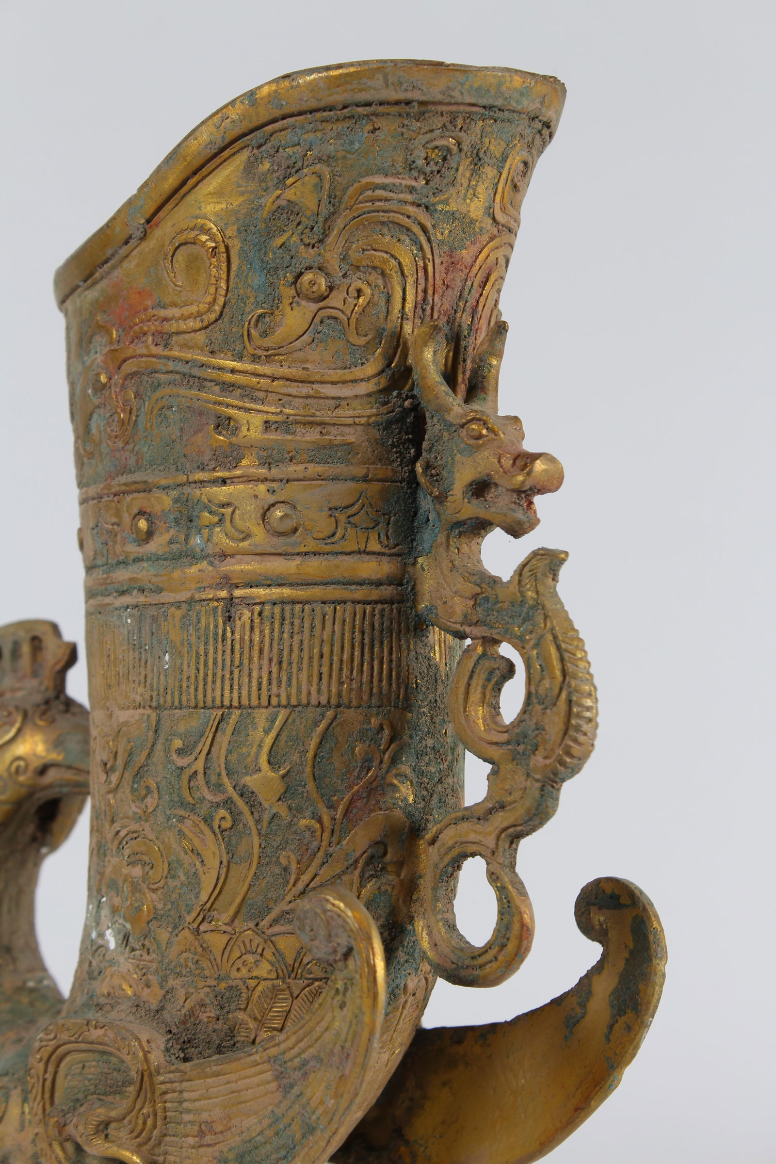 Chinese Bronze Vessel - 4