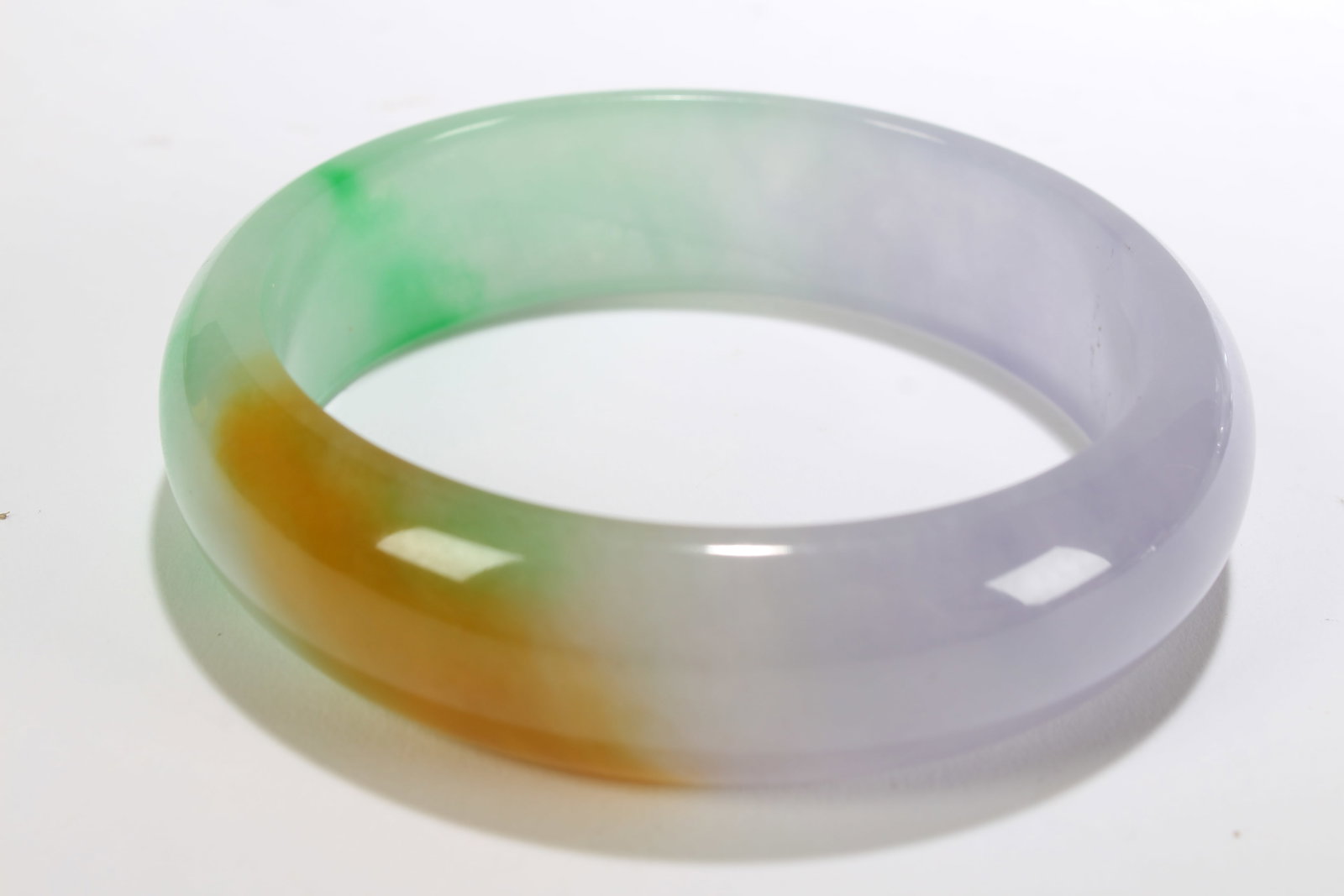 A Chinese Bangle: A Chinese Bangle. Opening Diameter: 2.75 (inch).