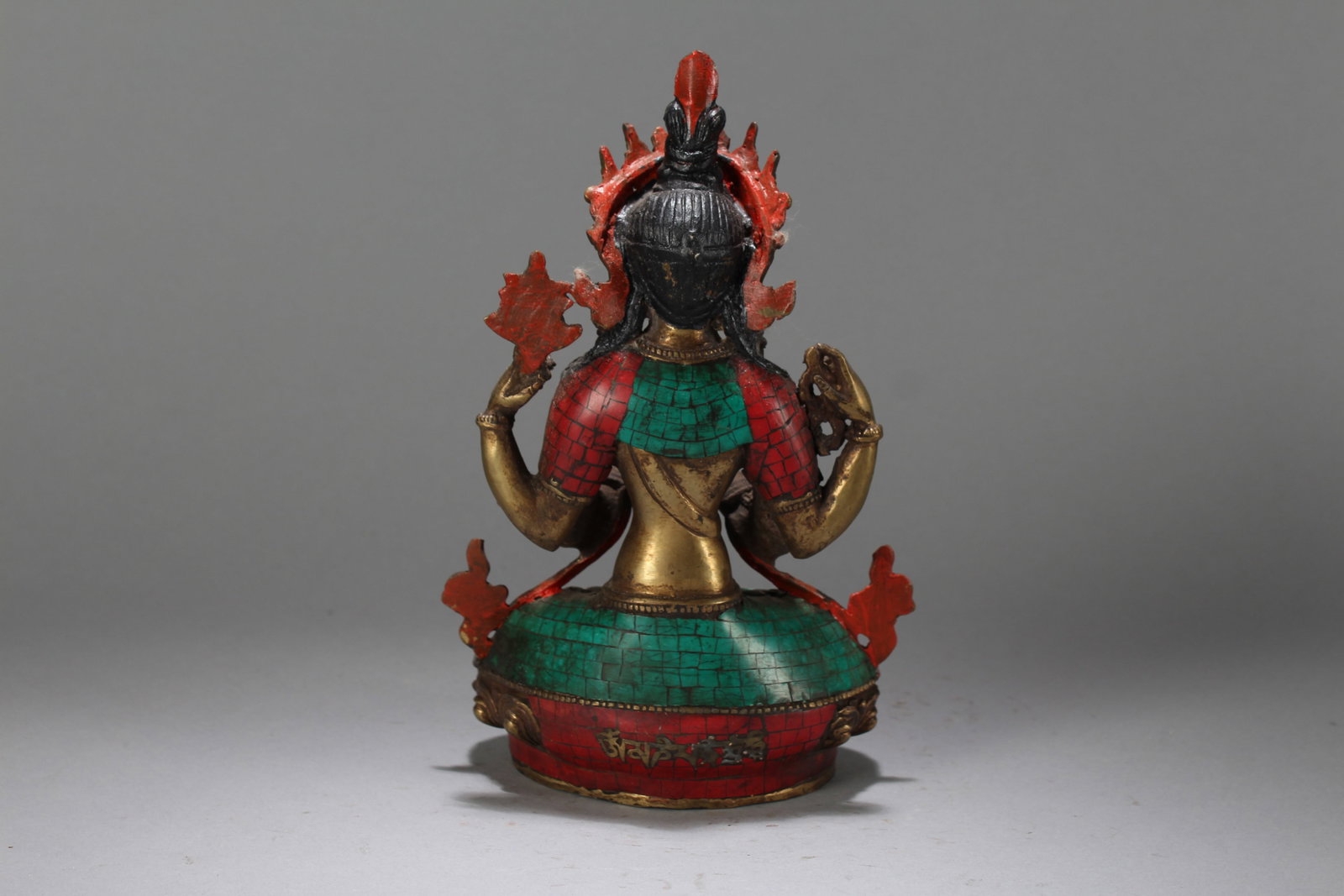 A Chinese Religious Fortune Buddha Statue - 3