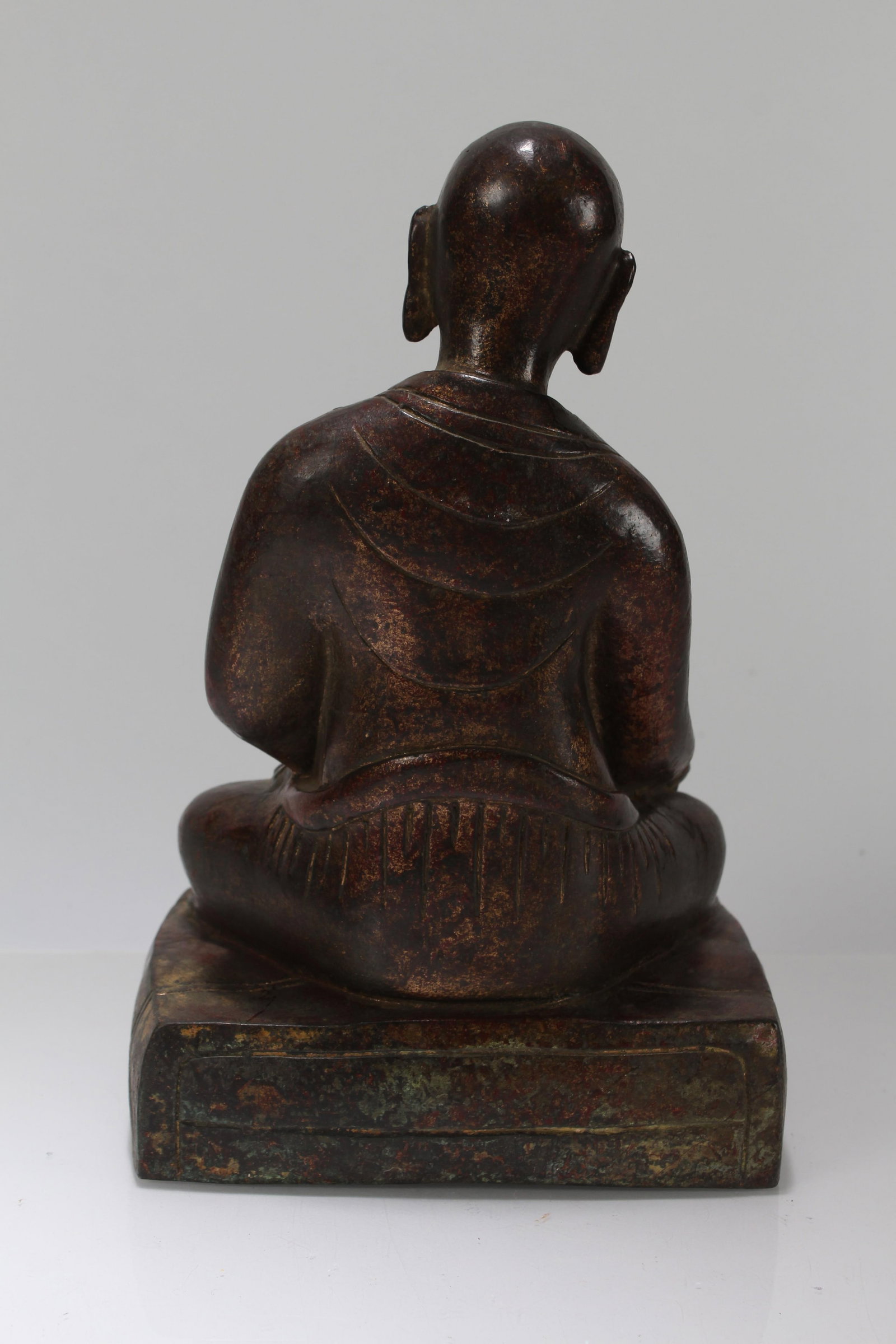 A Chinese Religious Fortune Buddha Statue - 4