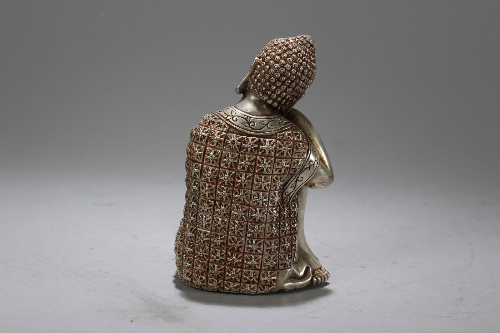 A Chinese Religious Fortune Buddha Statue - 2
