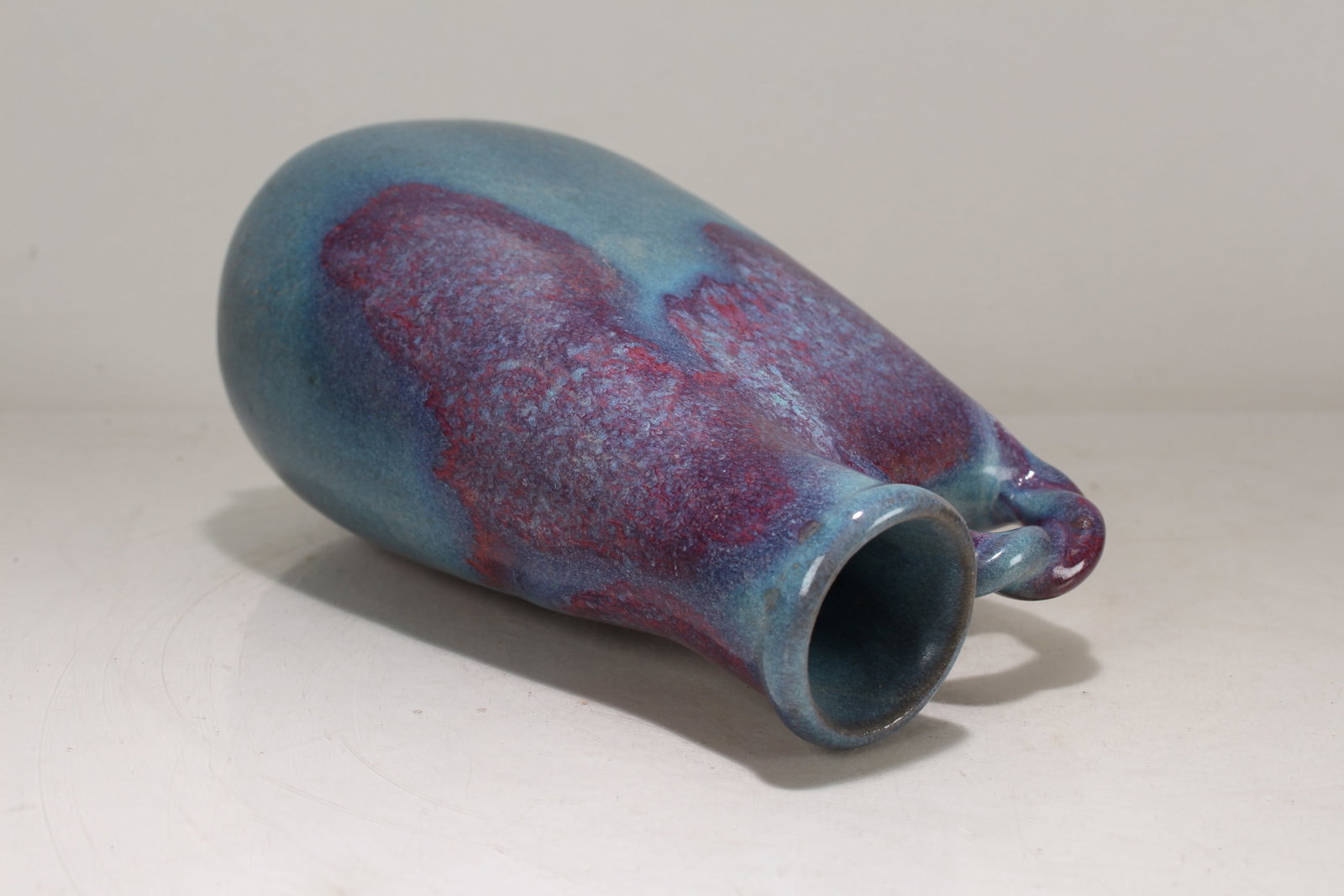 A Chinese Ryu-jun Porcelain Fortune Vase - 4