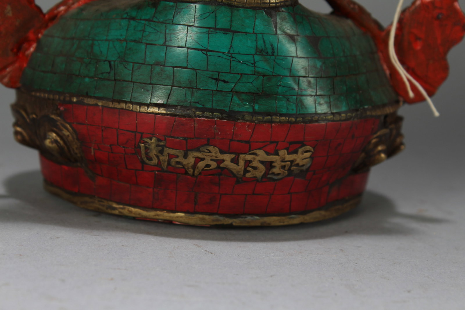 A Chinese Religious Fortune Buddha Statue - 4