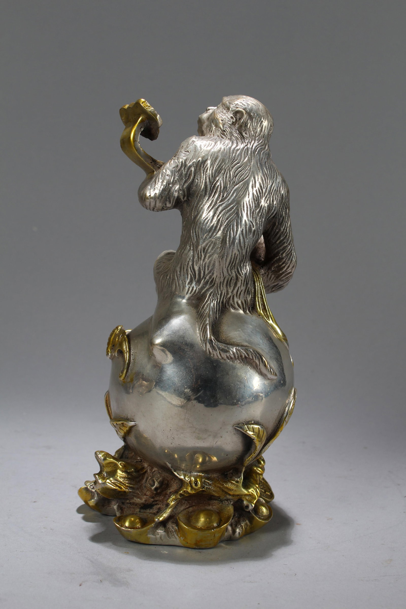 A Chinese Religious Monkey Fortune Statue - 5