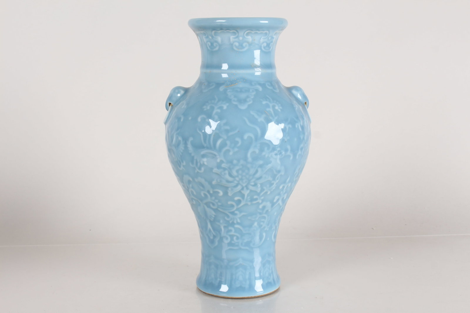 A Chinese Porcelain Fortune Vase: A Chinese Porcelain Fortune Vase . Height: 10.5 (inch).