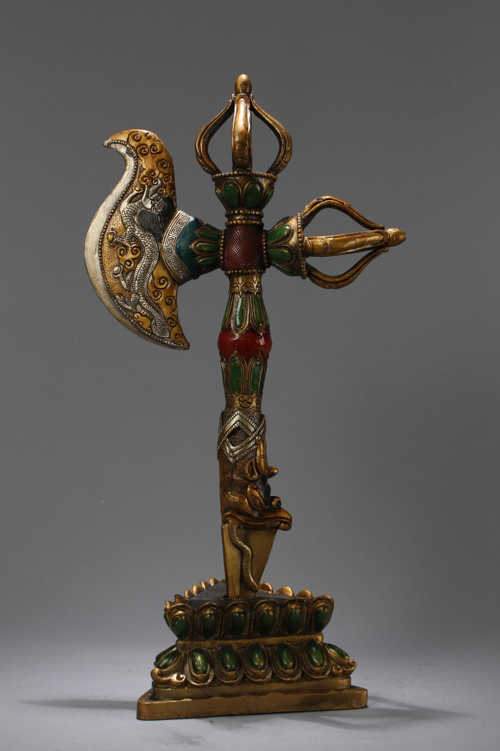A Tibetan Religious Fortune Statue - 2