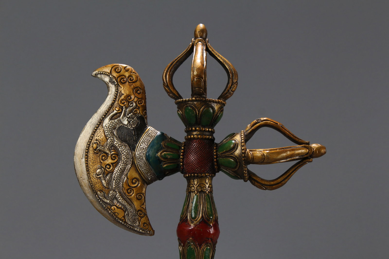 A Tibetan Religious Fortune Statue - 3