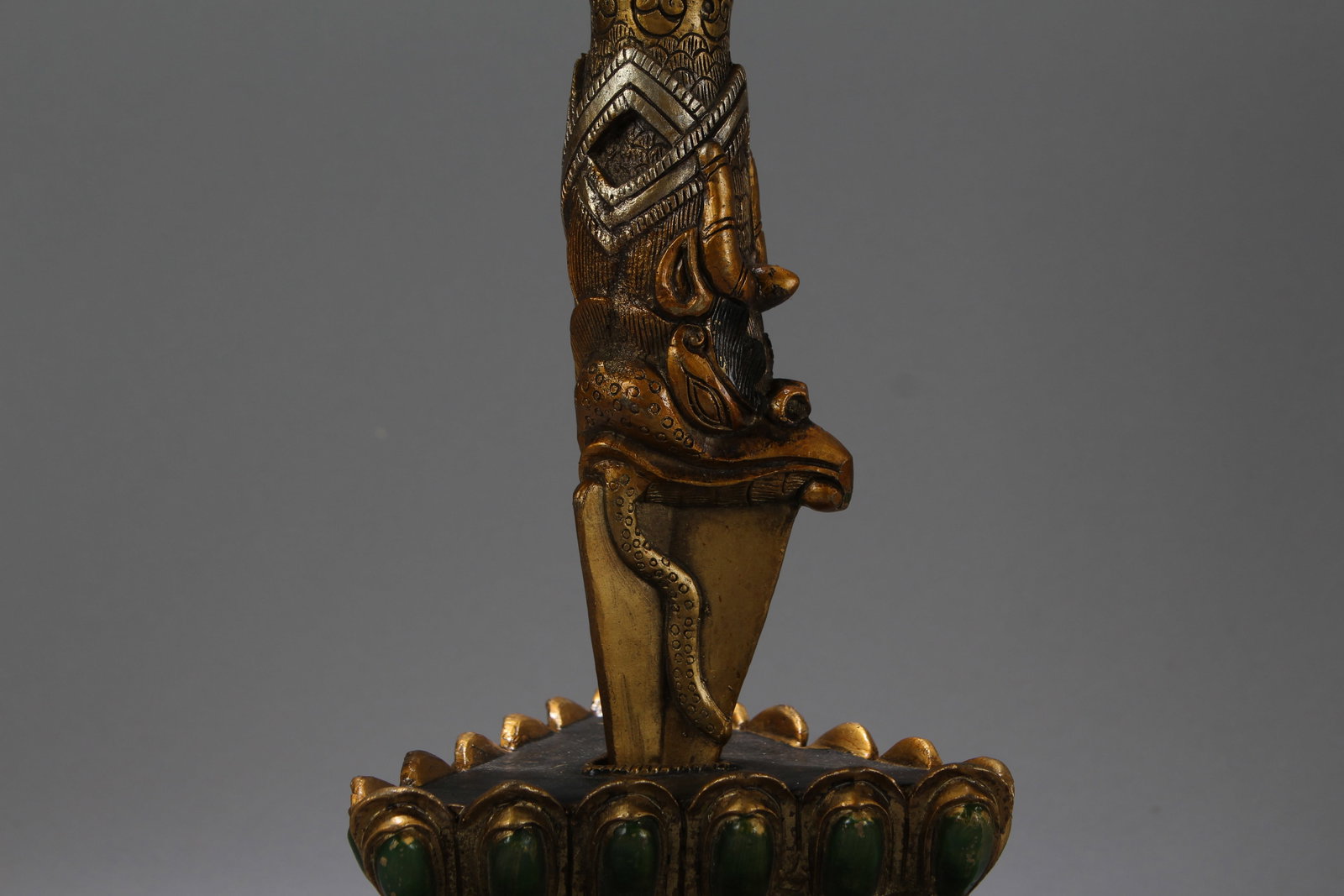A Tibetan Religious Fortune Statue - 4